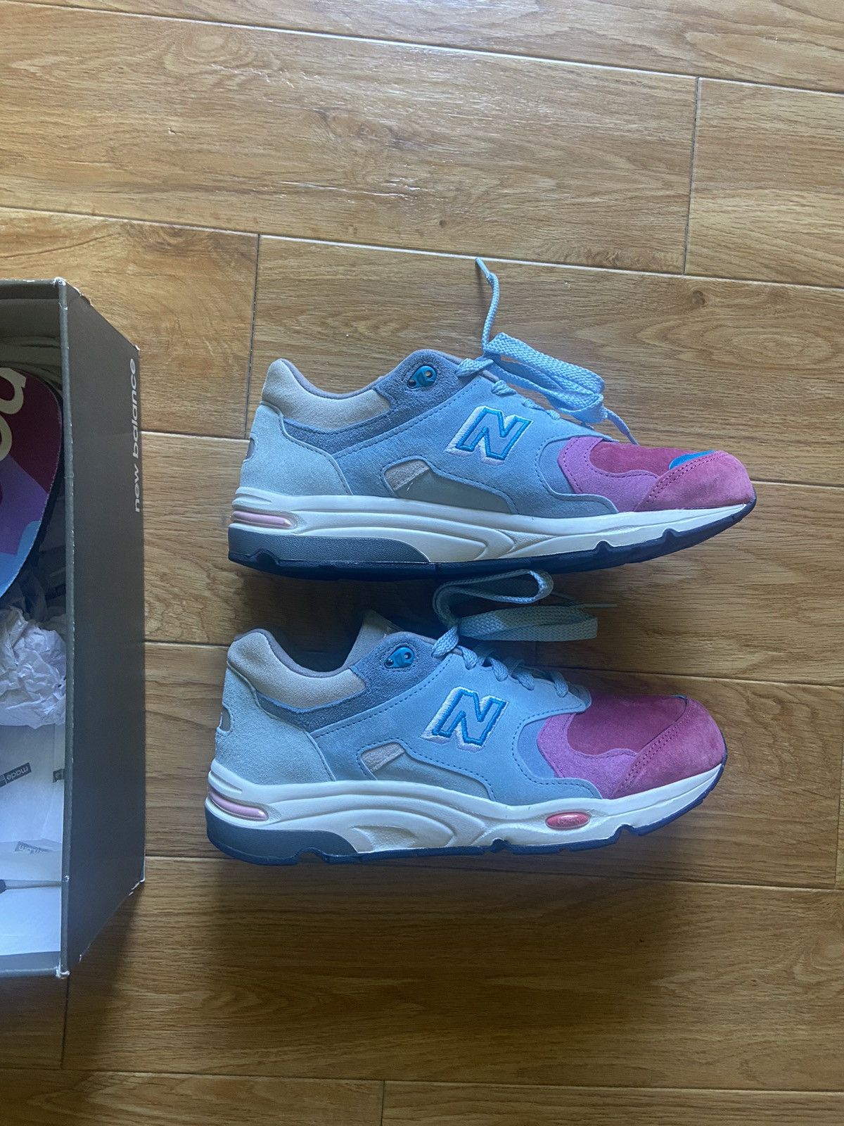 New balance kith 1700 colorist pink toe