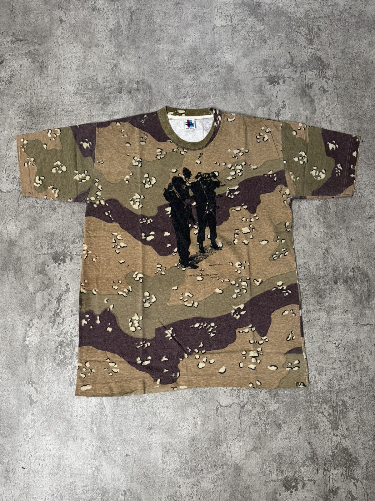 Stussy VINTAGE STUSSY DICK KRAMER CAMO SHIRT Size US L / EU 52-54 / 3 - 1 Thumbnail