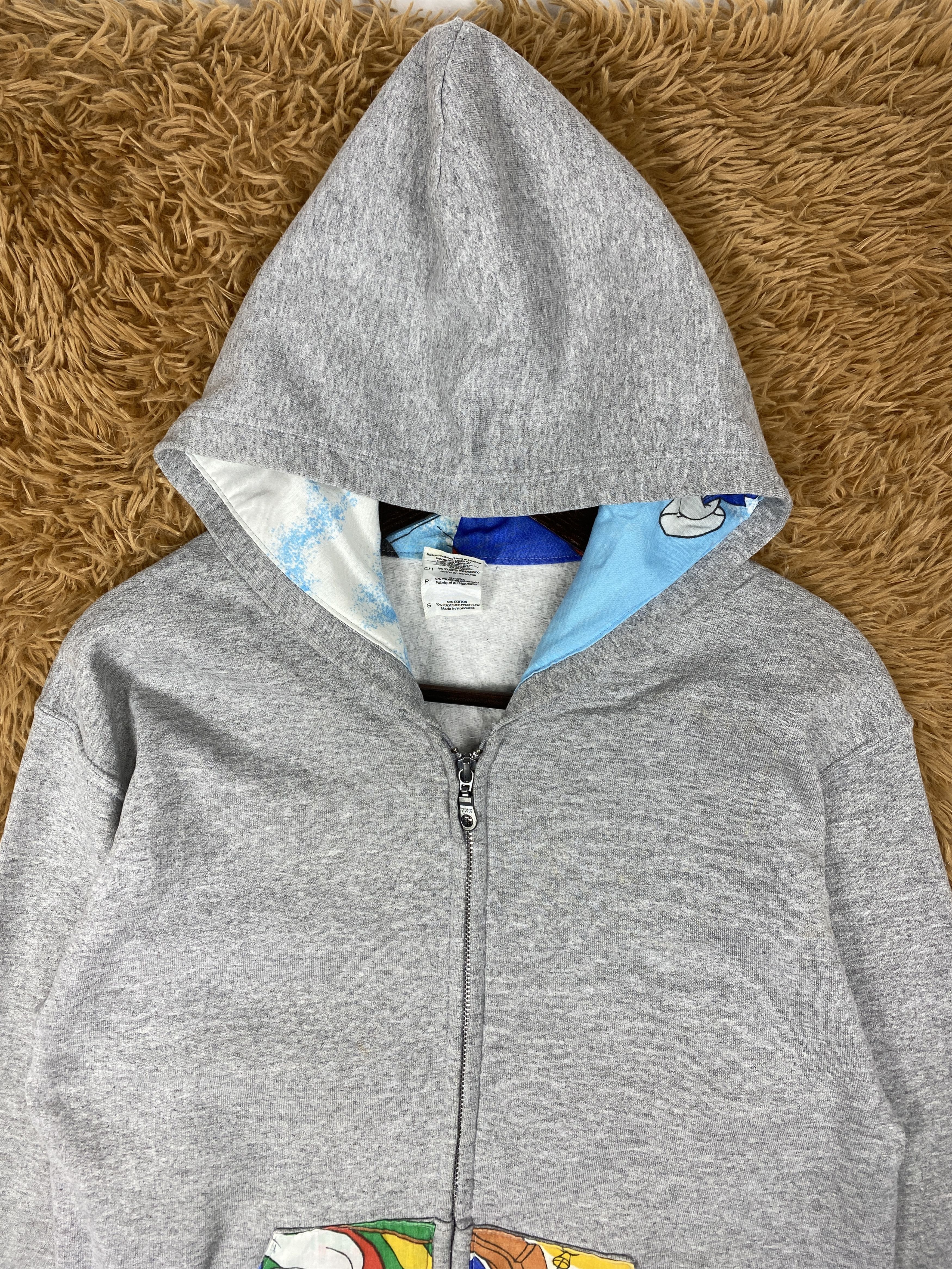 Gildan Vintage Gildan Cartoon Network Zip Up Hoodies PS0391 Size US S / EU 44-46 / 1 - 2 Thumbnail