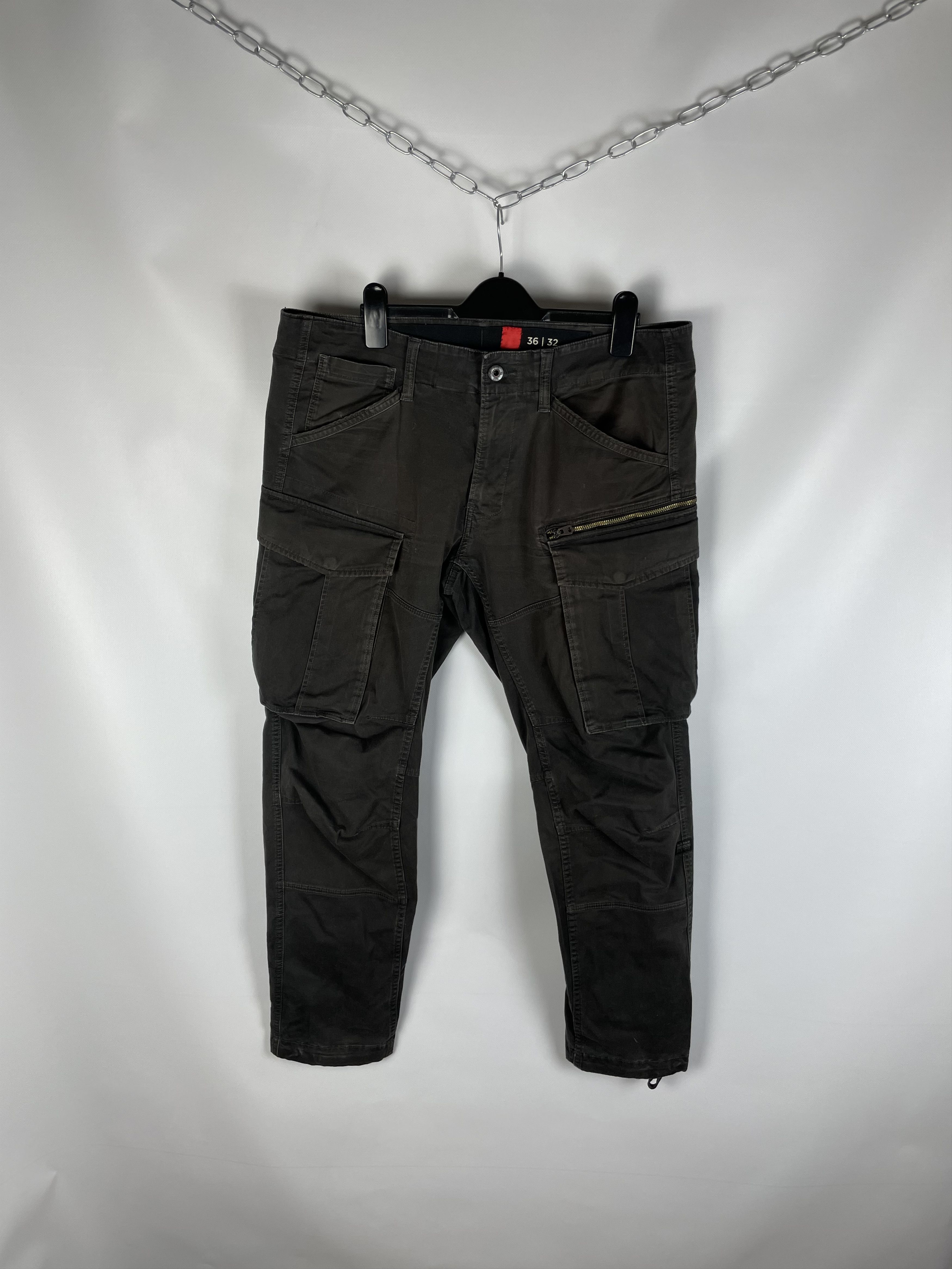 G-Star Vintage G Star Raw Cargo Pants Denim Jeans Mens Size US 36 / EU 52 - 1 Thumbnail