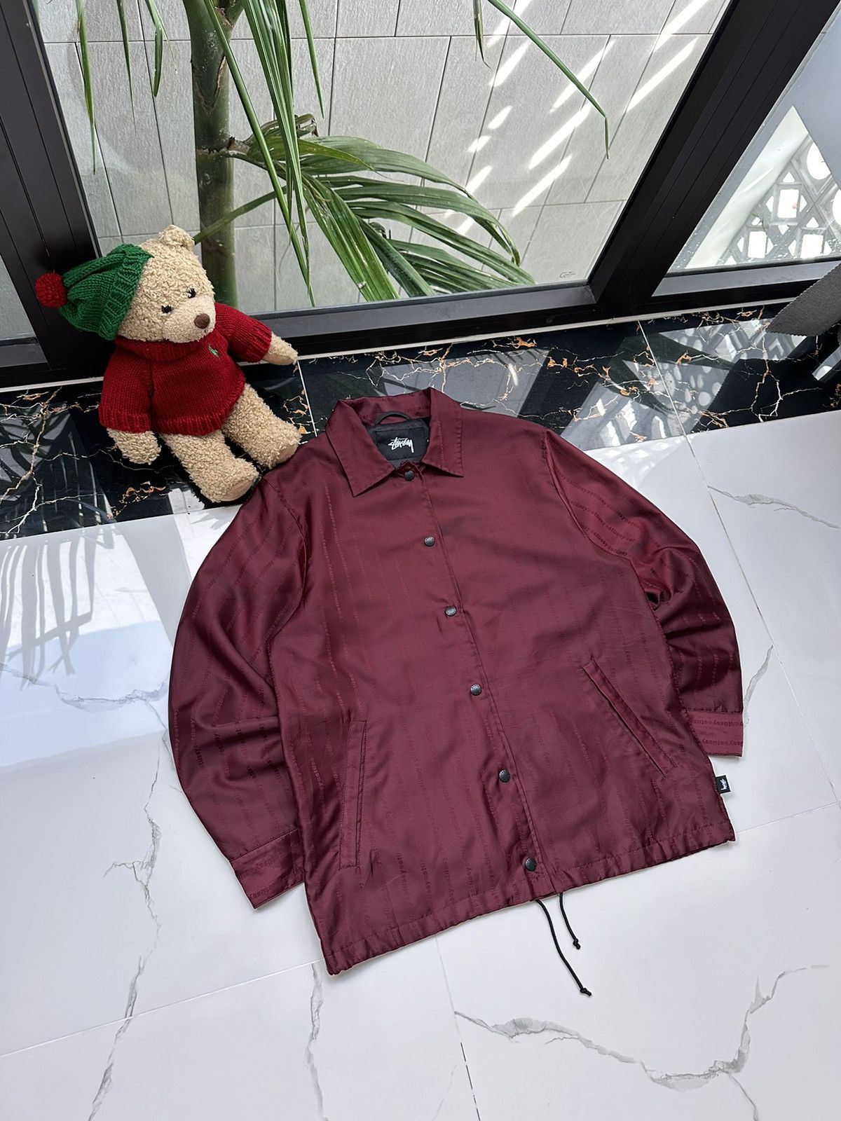 Stussy × Vintage RARE STUSSY VINTAGE MONOGRAM LIGHT JACKET Size US M / EU 48-50 / 2 - 1 Thumbnail