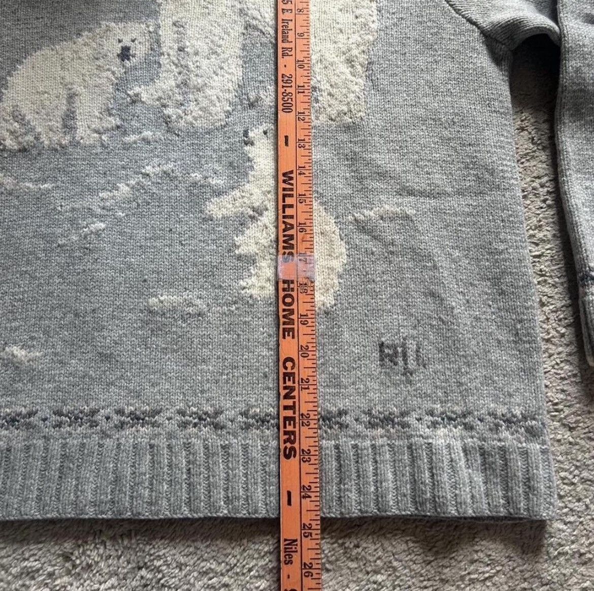 Ralph Lauren Vintage Lauren Ralph Lauren Hand Knit Sweater Polar Bear Size XL / US 12-14 / IT 48-50 - 6 Thumbnail