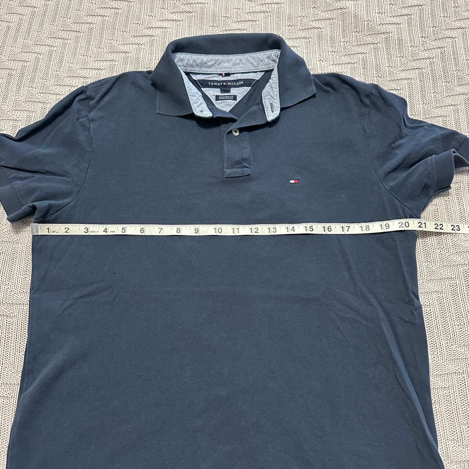 Tommy Hilfiger Tommy Hilfiger navy custom fit polo Size US M / EU 48-50 / 2 - 5 Thumbnail