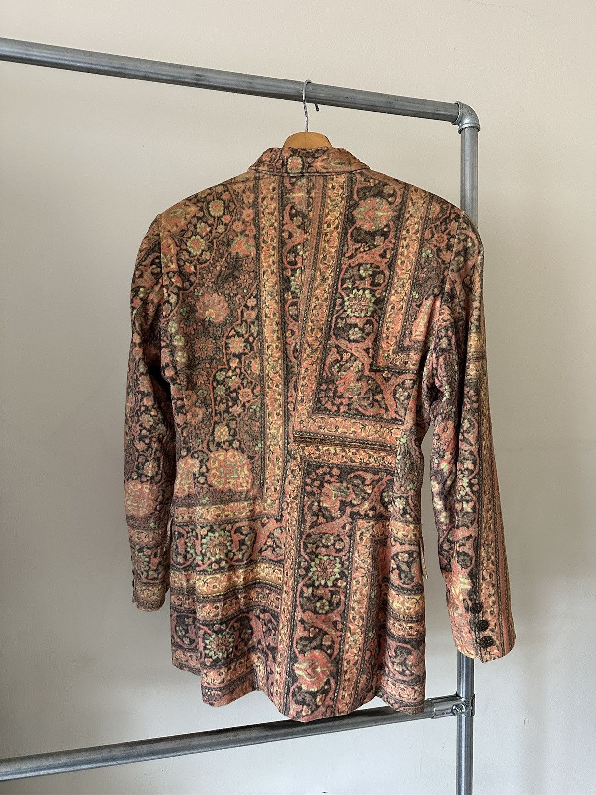 Dolce & Gabbana 1980 Dolce & Gabbana Jacquard Blazer Jacket Size M / US 6-8 / IT 42-44 - 5 Thumbnail