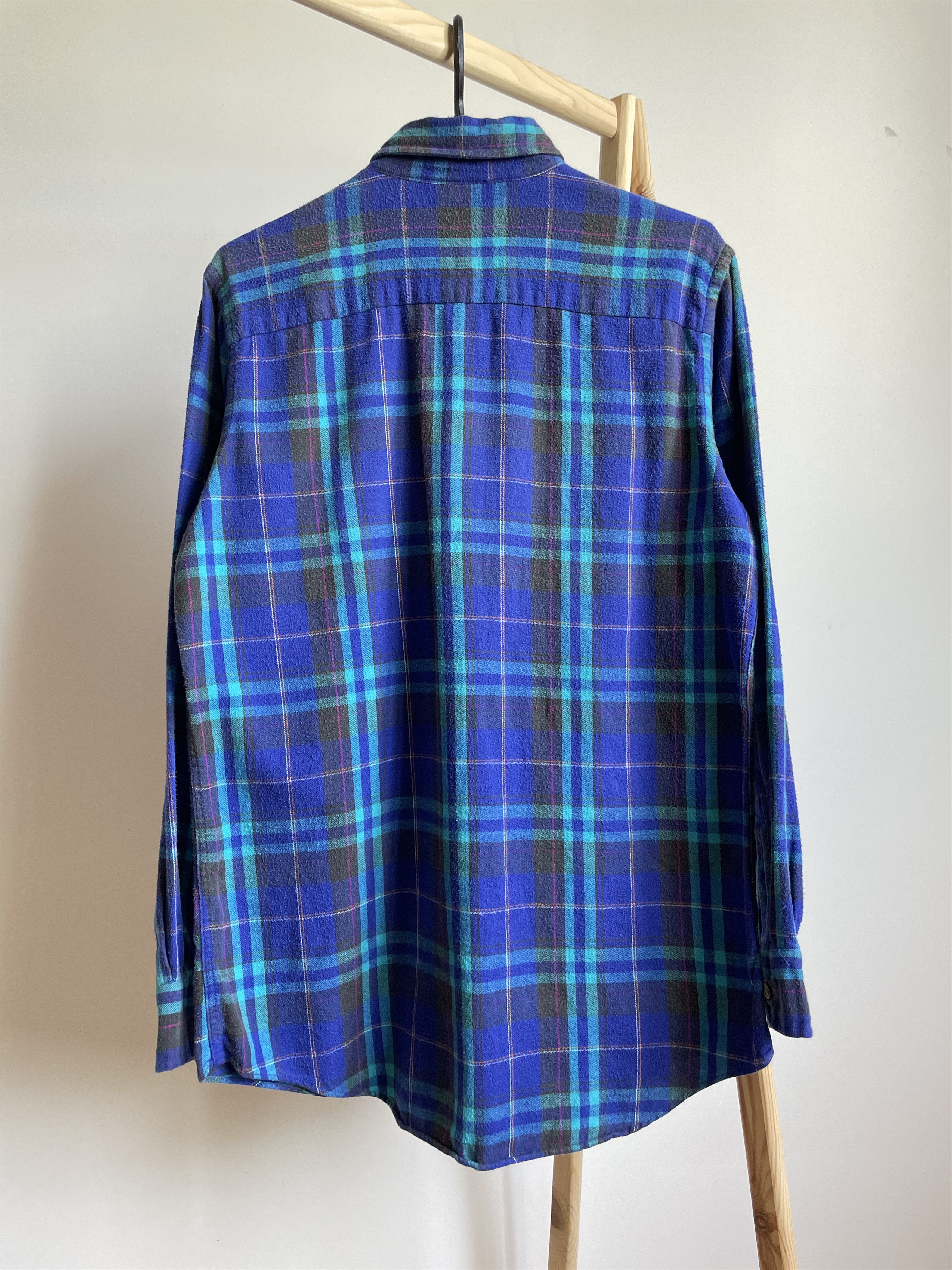 Flannel Woolrich Vintage 80's Plaid Flannel Shirt Size M Size US M / EU 48-50 / 2 - 2 Thumbnail