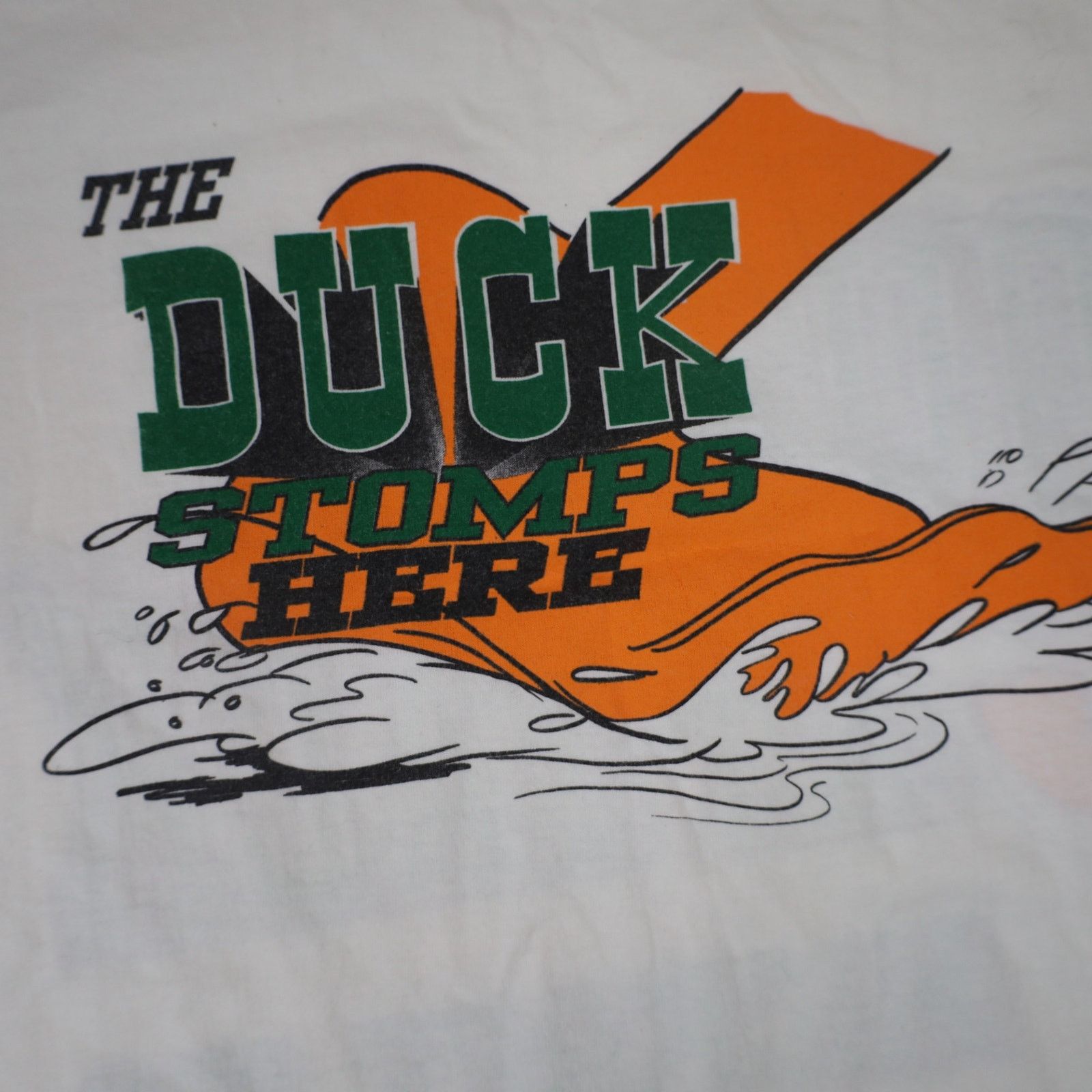 NCAA × Vintage VTG 1993 University Oregon Ducks Quack Attack Kickoff Shirt Size US XL / EU 56 / 4 - 10 Thumbnail