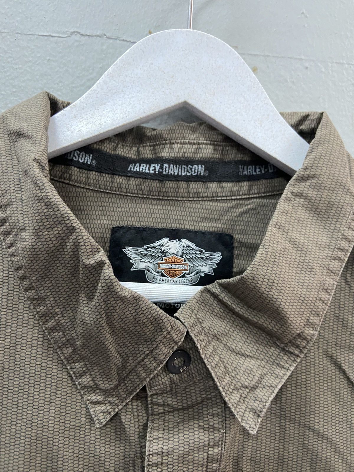 Harley Davidson HARLEY DAVIDSON HDMC BUTTON UP SHIRT Size US XXL / EU 58 / 5 - 6 Thumbnail