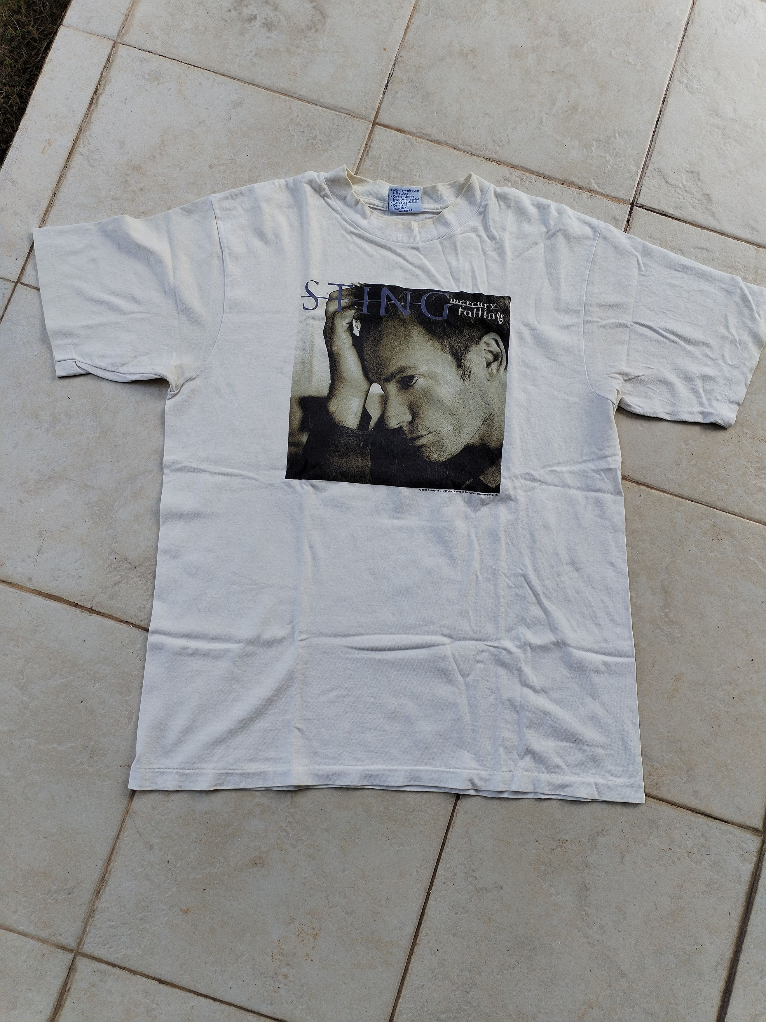 Vintage Sting Mercury Falling Tour 96