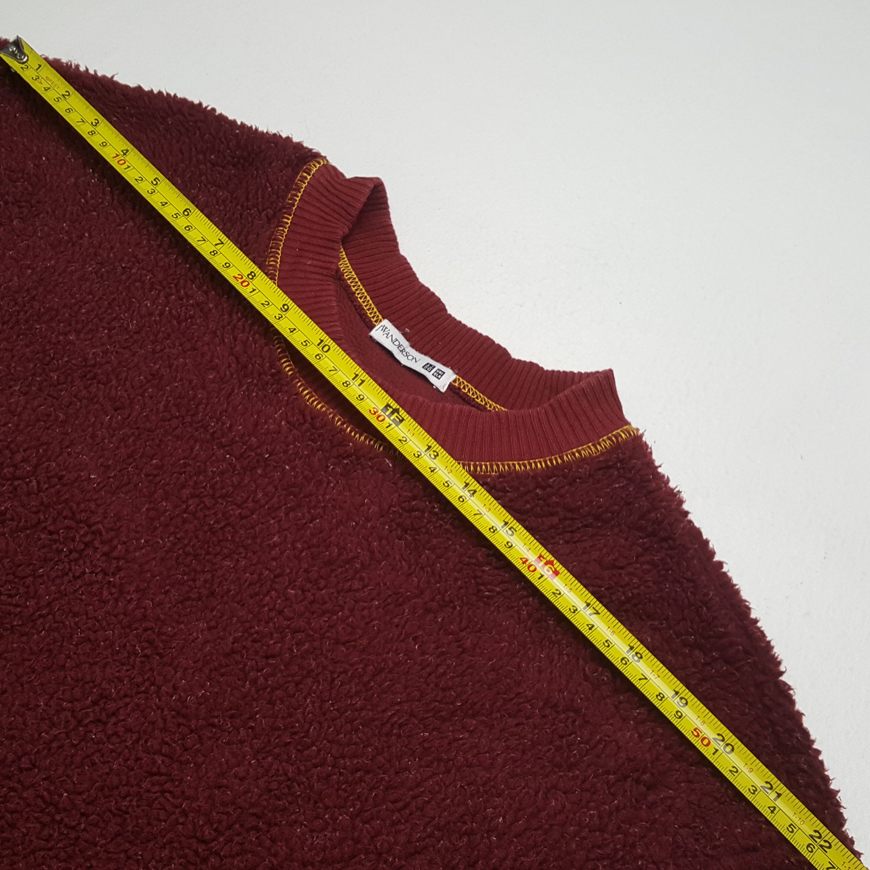 JW Anderson Vintage JW Anderson X Japan Brand Sherpa Sweatshirt C314N23 Size US L / EU 52-54 / 3 - 6 Thumbnail