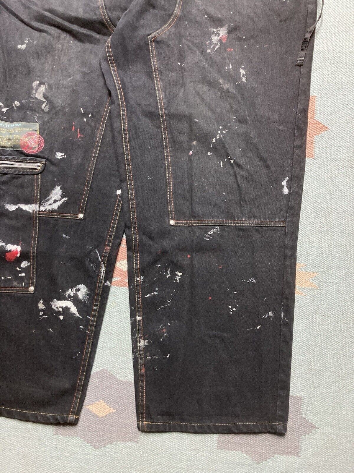JNCO × Vintage y2k baggy jeans paco goth black skater JNCO massive 50x33 Size US 44 / EU 60 - 7 Thumbnail