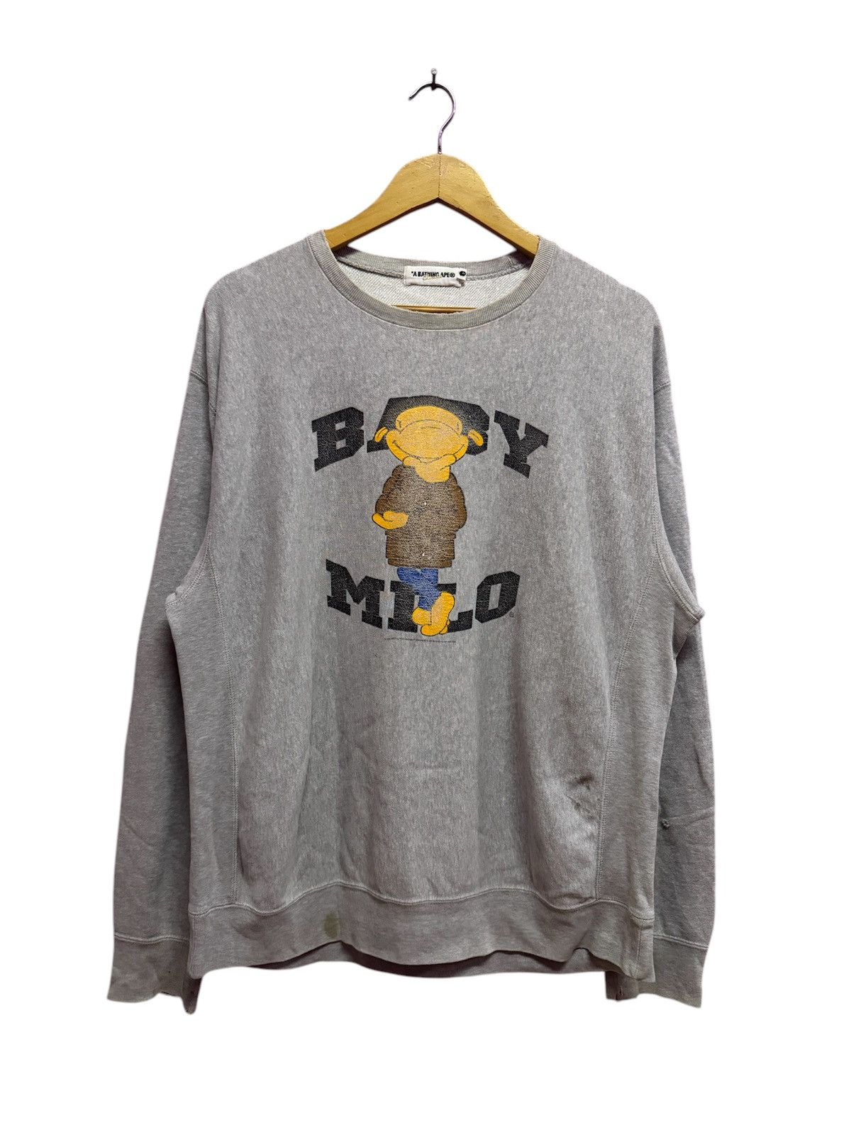 Bape Baby Milo Crewneck Size US L / EU 52-54 / 3 - 1 Thumbnail