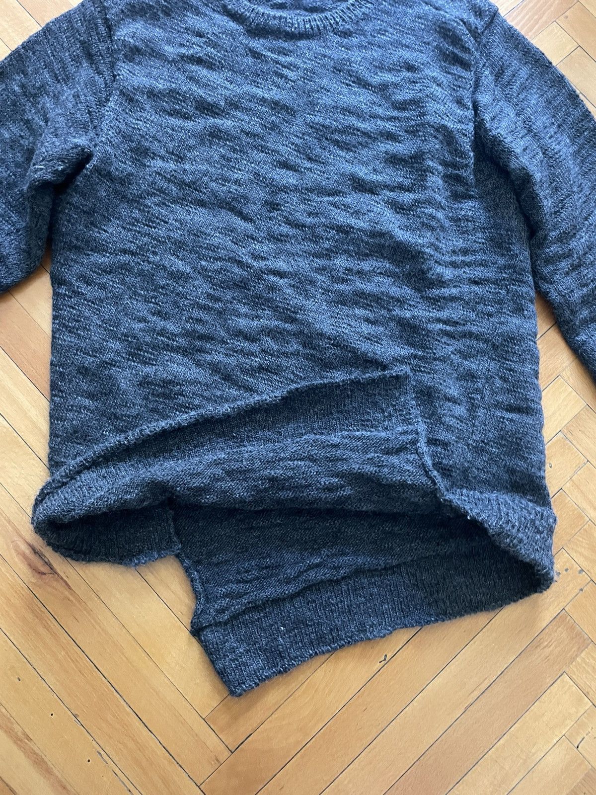 Comme des Garcons × Comme des Garcons Homme Deux × Comme des Garcons Homme Plus Comme des Garcons asymmetric wool knitwear Size US M / EU 48-50 / 2 - 8 Thumbnail