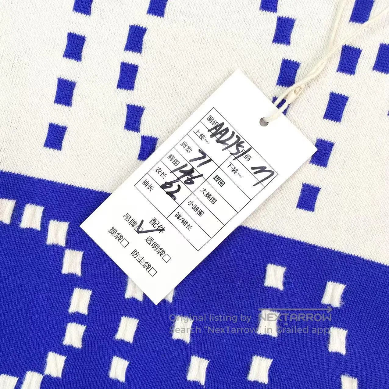 Louis Vuitton Louis Vuitton 23SS letter logo intarsia hoodie| Size M / US 6-8 / IT 42-44 - 7 Thumbnail
