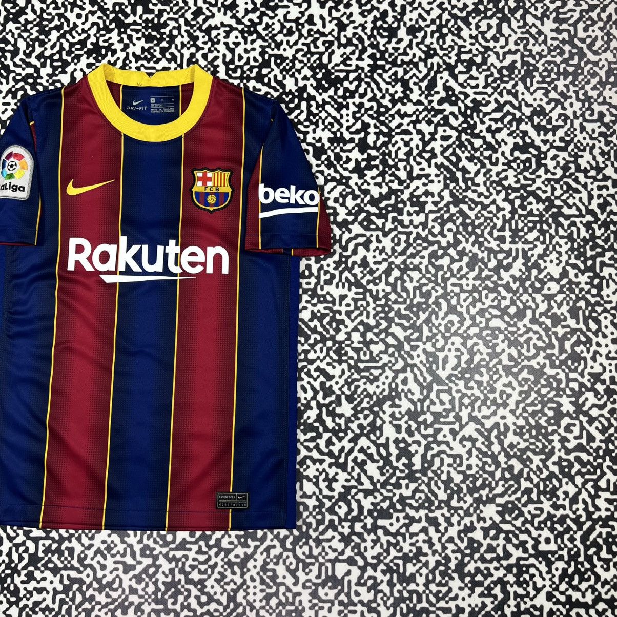 Nike Vintage Y2K Nike Barcelona Soccer Football Jersey Blokecore Size S / US 4 / IT 40 - 7 Thumbnail