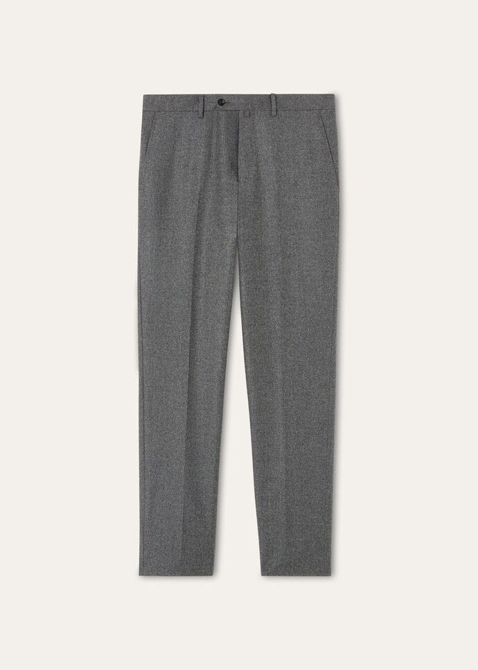 Loro Piana o1w1db10725 Carlo Trousers in London Smoke Melange Size US 36 / EU 52 - 1 Thumbnail