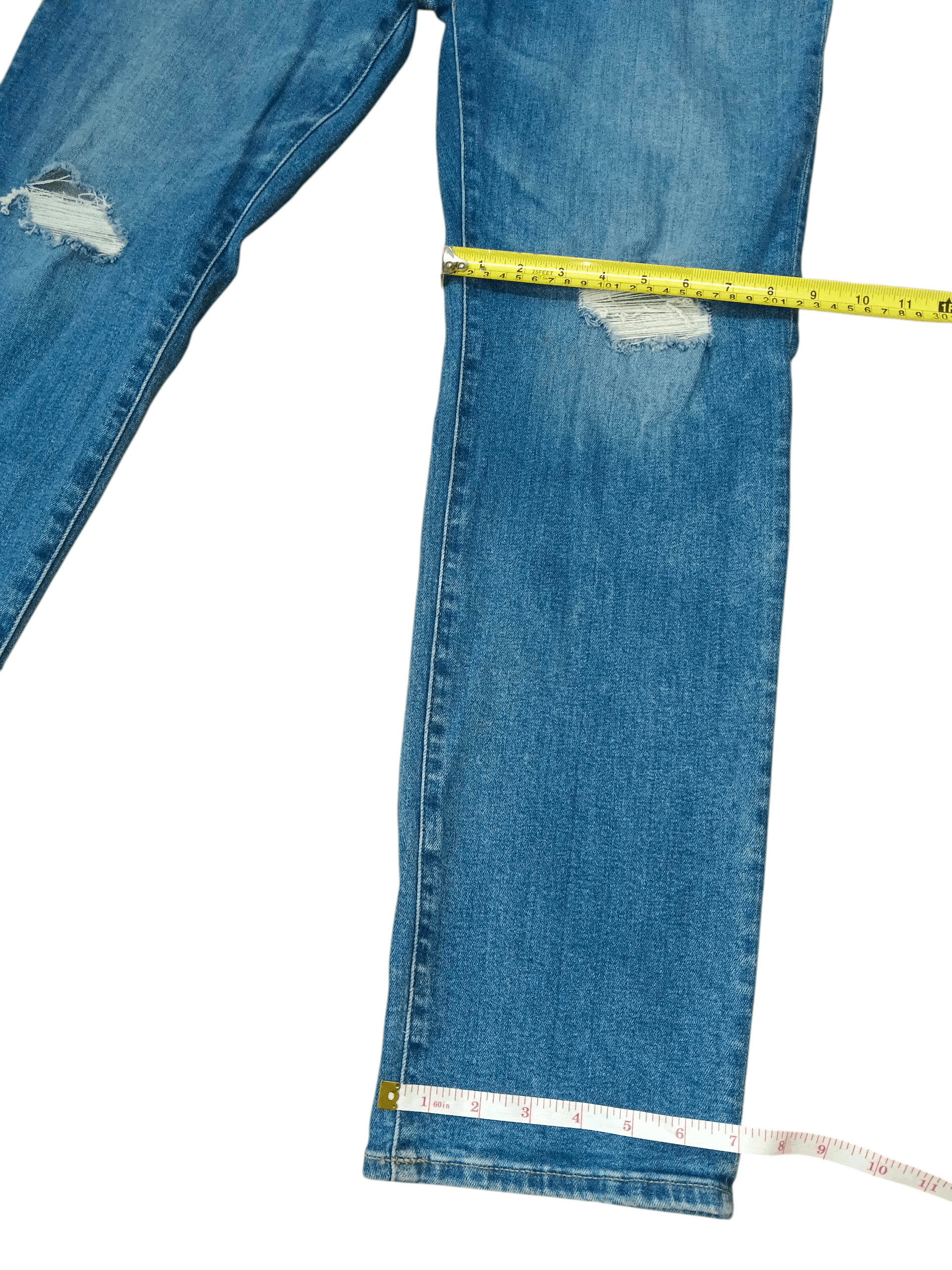 Undercover Undercover Distressed Stretchable Denim Size US 33 - 7 Thumbnail