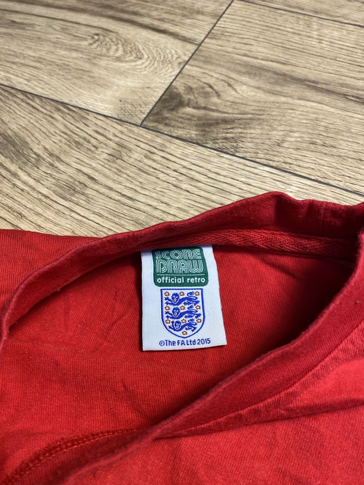 Other England 1966 World Cup Final Away No6 Shirt, Score Draw Sz M Size US M / EU 48-50 / 2 - 4 Thumbnail