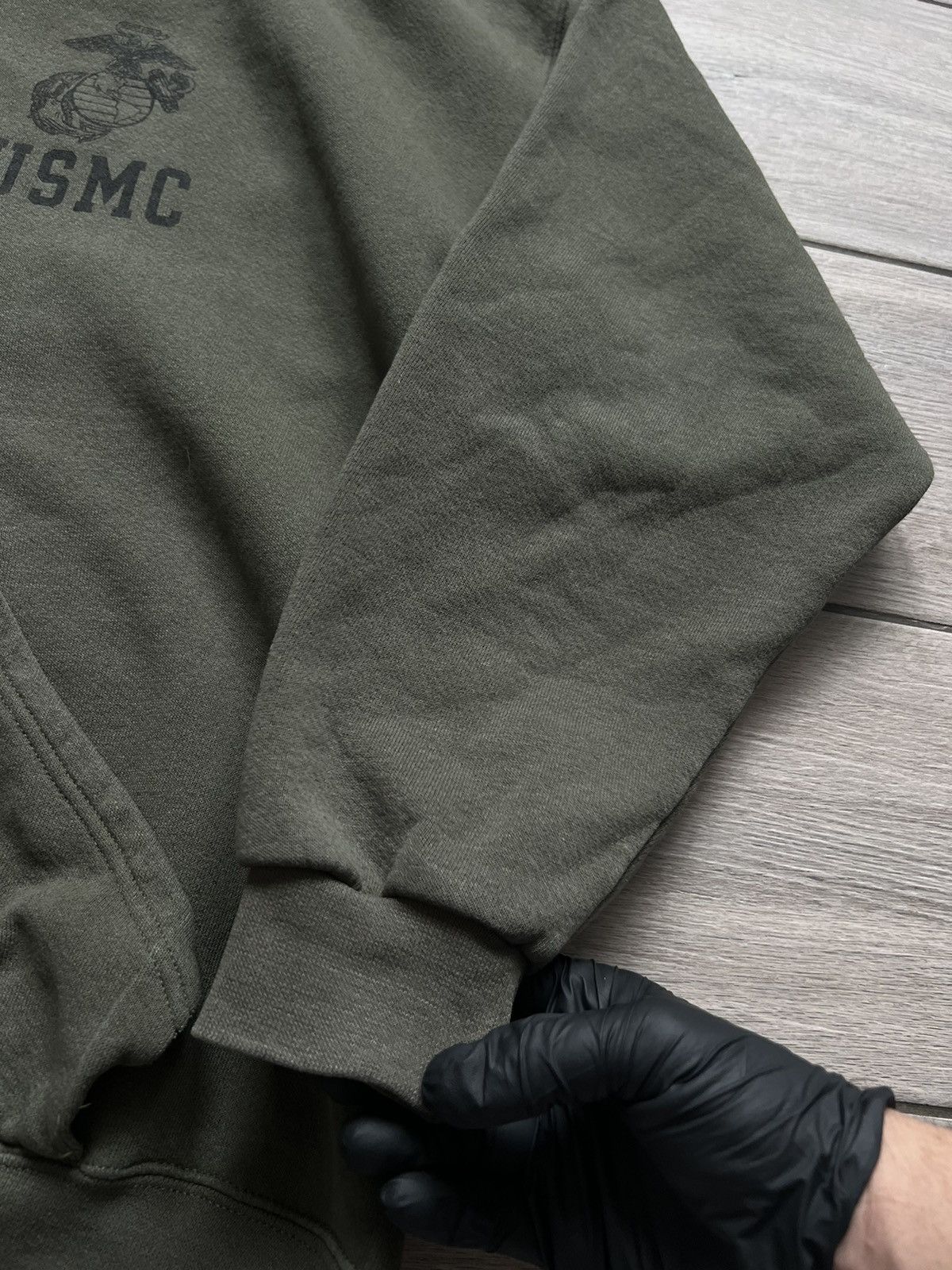 Other 90s USMC Zip Hoodie Avantgarde Soffee Faded Rare XXL Size US XXL / EU 58 / 5 - 6 Thumbnail