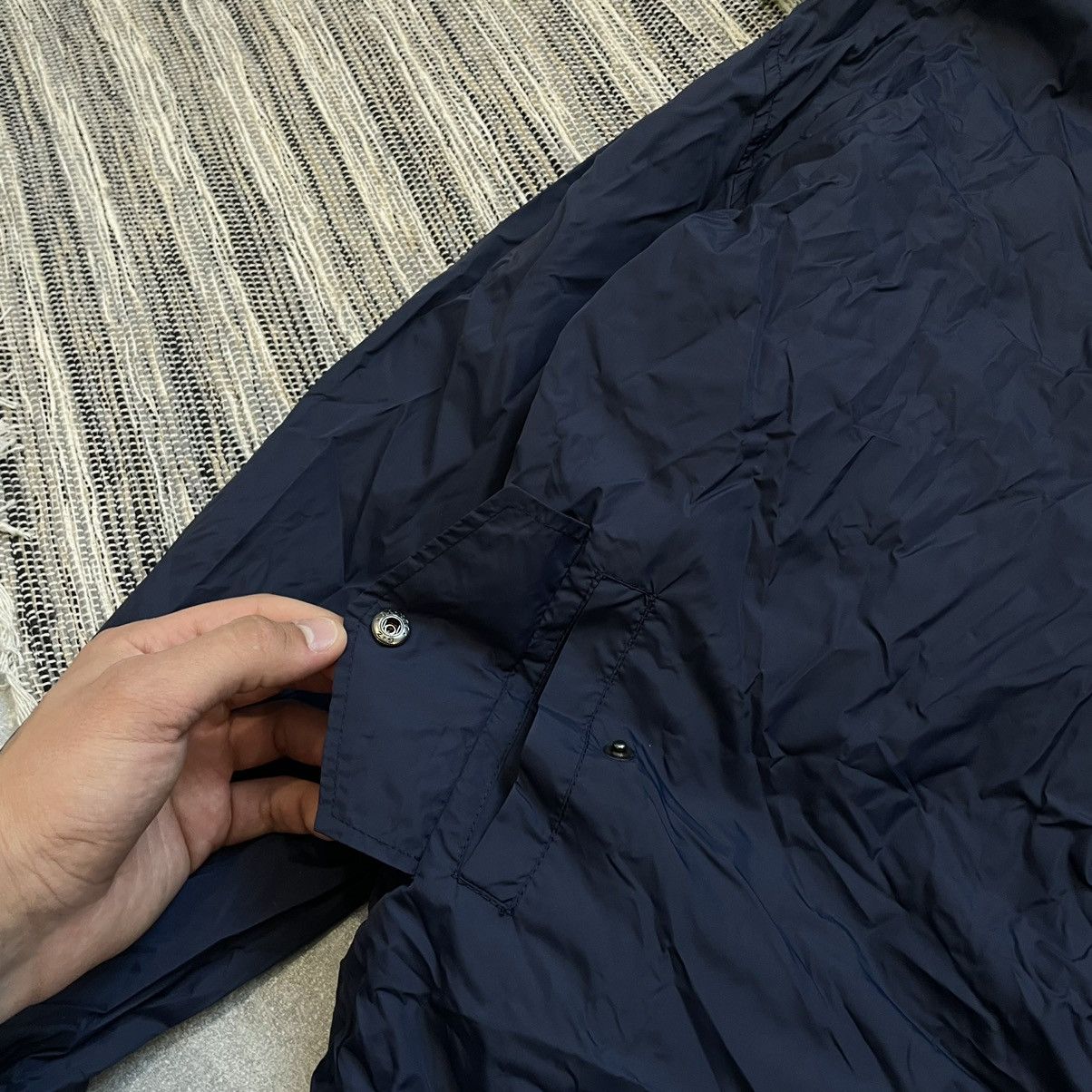 Japanese Brand × Versace Jeans Couture 90s Versace jeans couture bootleg jacket goth vintage bomber Size US L / EU 52-54 / 3 - 6 Thumbnail