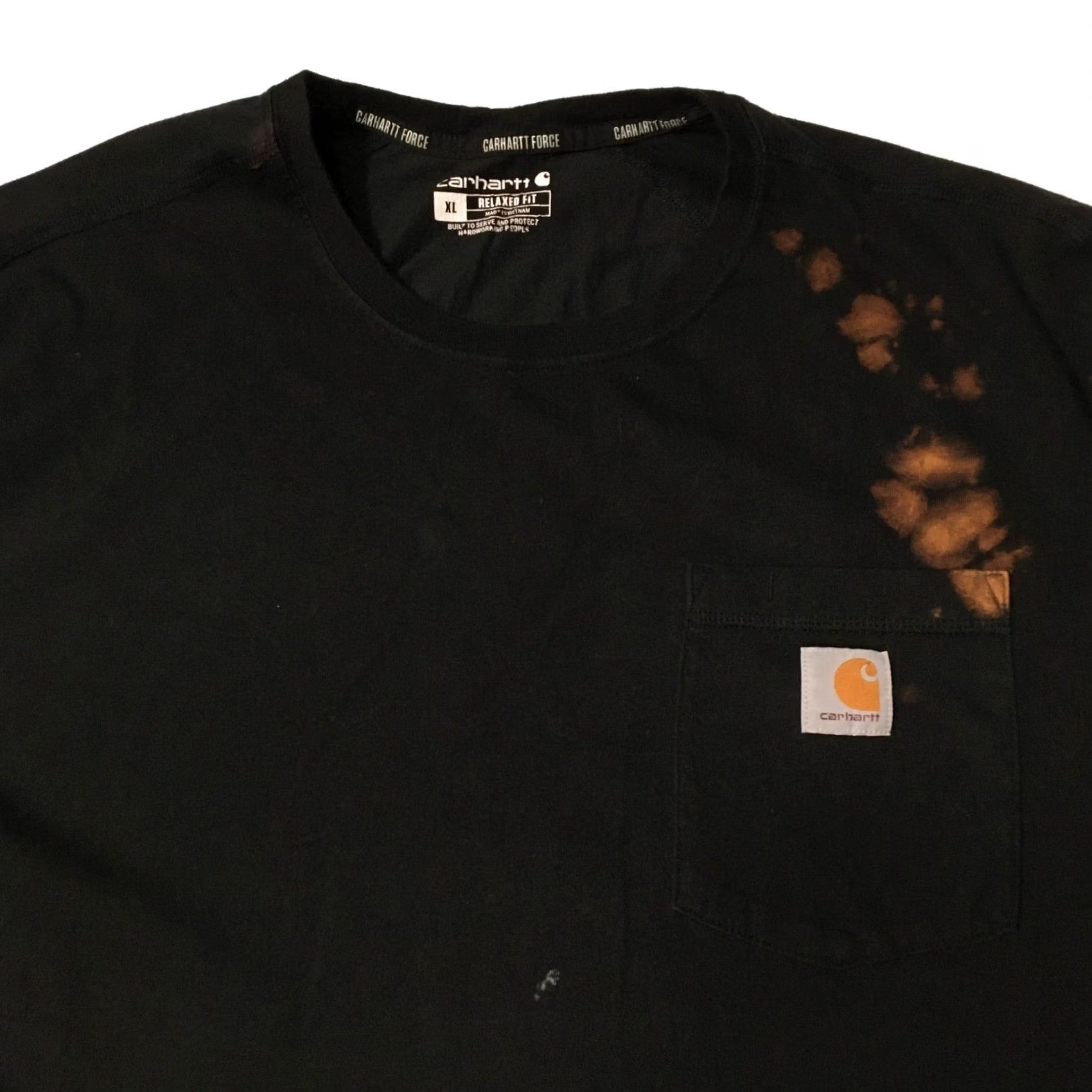 Carhartt Carhartt T-Shirt XL Black Force® Relaxed Fit Short-Sleeve Pocket distressed Size US XL / EU 56 / 4 - 3 Thumbnail