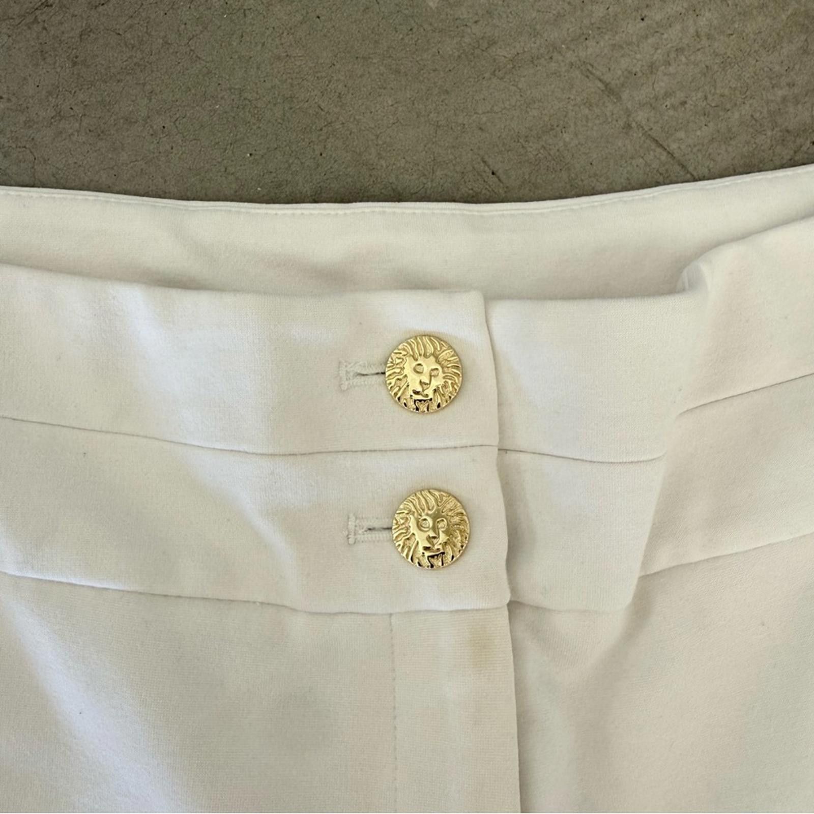 Other Anne Klein Pants / Cropped Slim Fit / Ivory / Women’s 6 Size 28" / US 6 / IT 42 - 2 Thumbnail