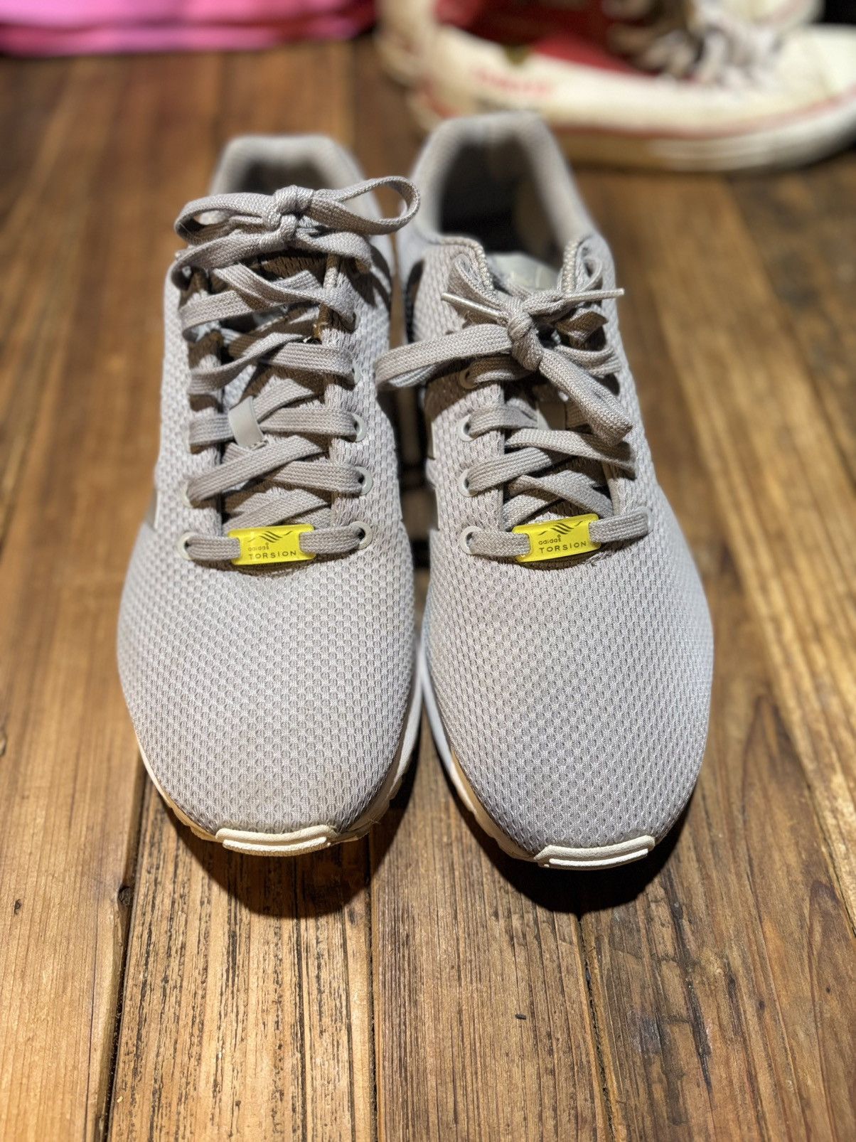 Adidas Adidas Zx Flux Aluminum White Sz. 10.5 Size US 10.5 / EU 43-44 - 2 Thumbnail