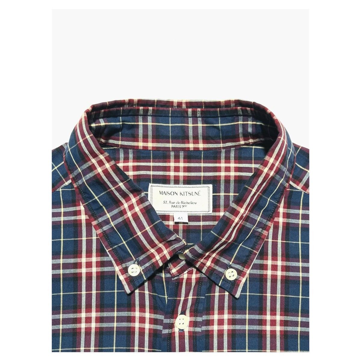 Maison Kitsune Maison Kitsune Shirt Size US M / EU 48-50 / 2 - 7 Thumbnail