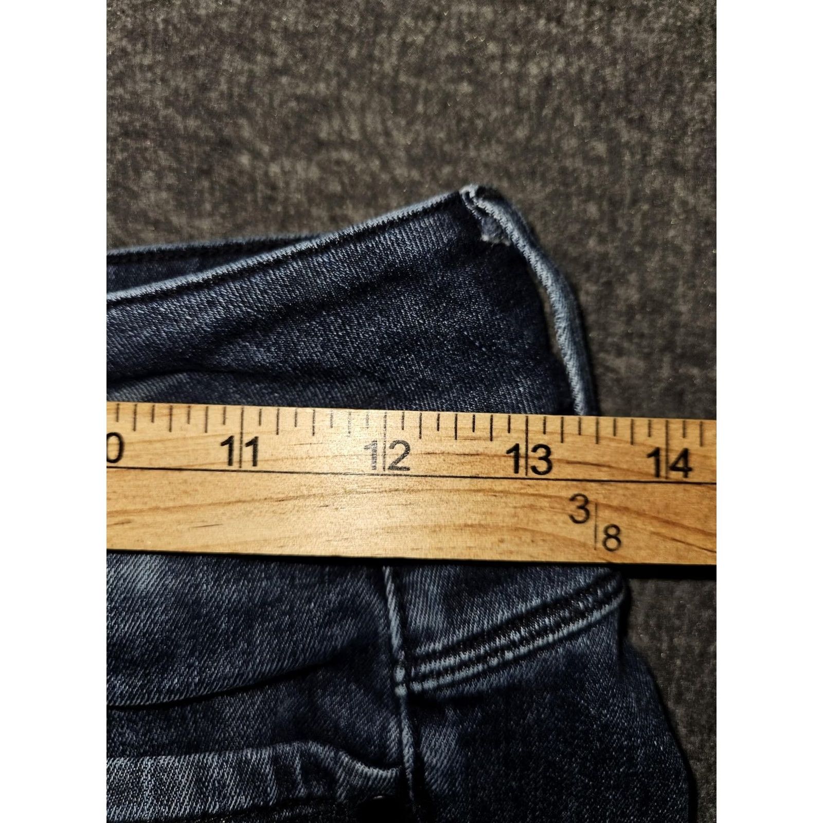 Vintage G-Star RAW Jeans Womens 25x30 Blue Lynn Mid Skinny Stretch Denim Distressed Size 42" / US 20 - 3 Thumbnail