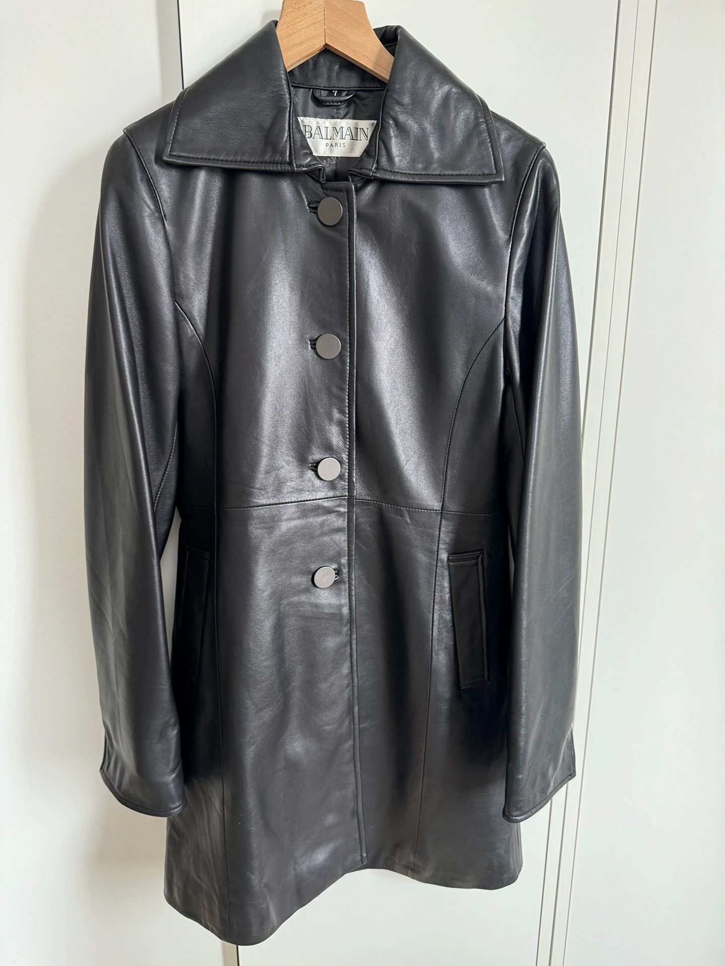Balmain Balmain Sheepskin leather clothing Size US S / EU 44-46 / 1 - 1 Thumbnail