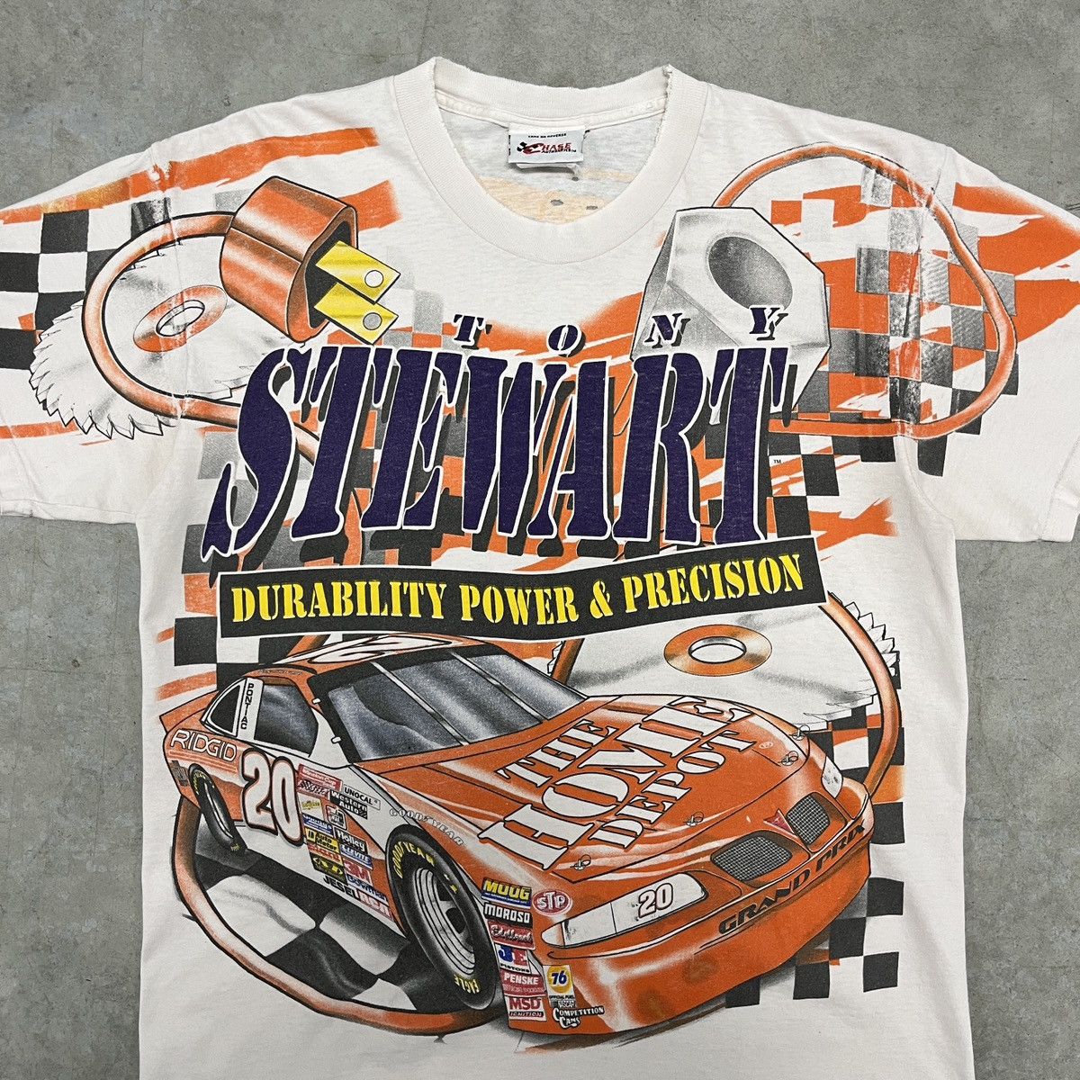 Chase Authentics Vintage Tony Stewart Nascar All Over Print Shirt Size US L / EU 52-54 / 3 - 3 Thumbnail