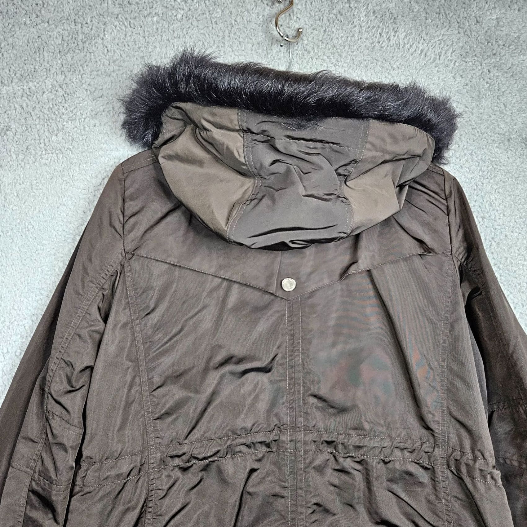 Massimo Dutti Massimo Dutti Jacket Women L Green Solid Polyester Lining All Seasons Casual Workwear 80s? Size L / US 10 / IT 46 - 6 Thumbnail