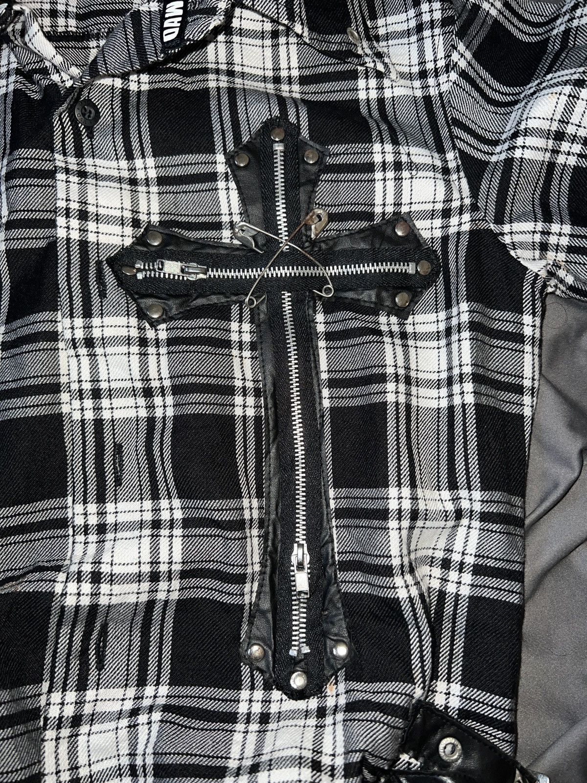 Japanese Brand MAD GIRL punk shirt ☠️ Size M / US 6-8 / IT 42-44 - 11 Thumbnail
