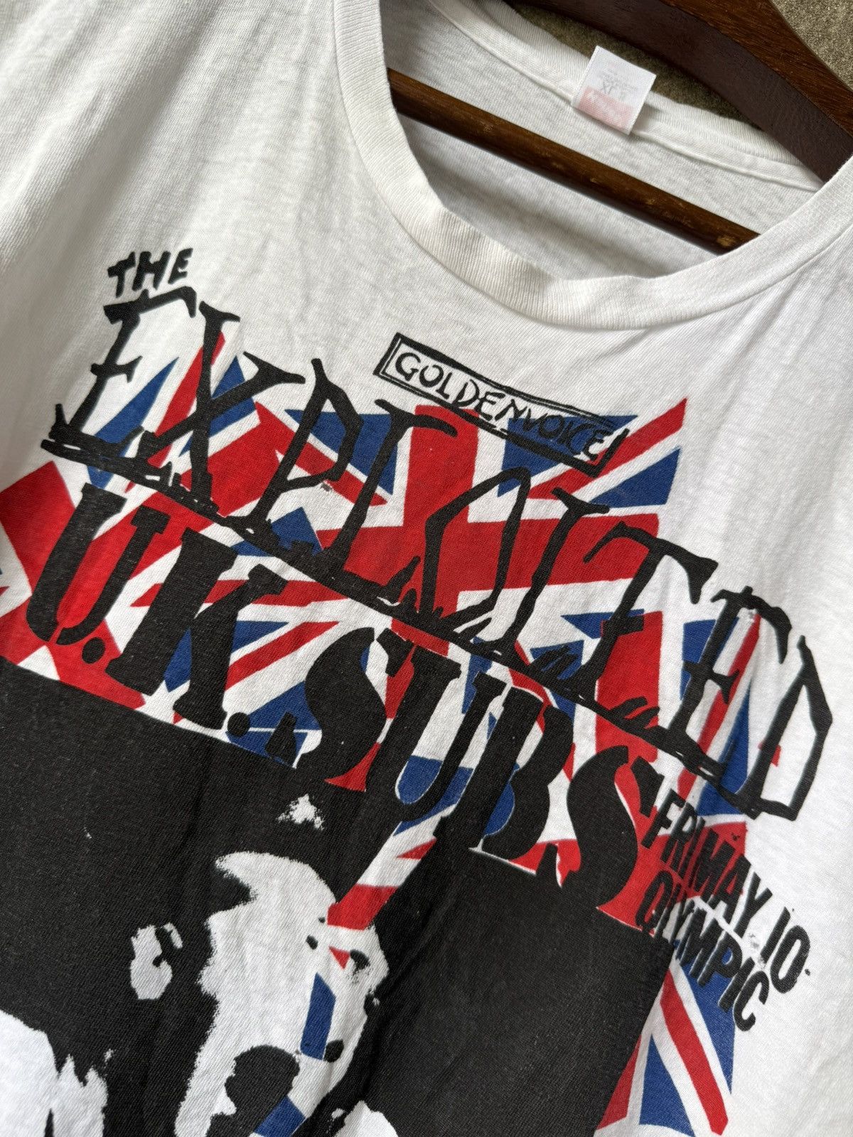 Band Tees × Vintage Vintage 80s The Exploited UK Subs Shirt Size US XL / EU 56 / 4 - 4 Thumbnail