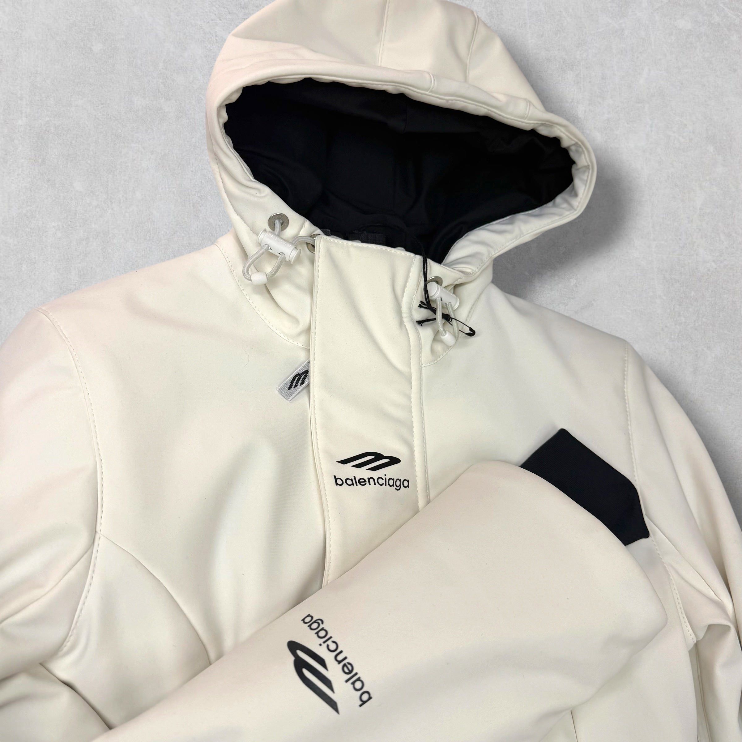 Balenciaga Balenciaga 3B Ski Hourglass Parka 34 (S) Size S / US 4 / IT 40 - 3 Thumbnail