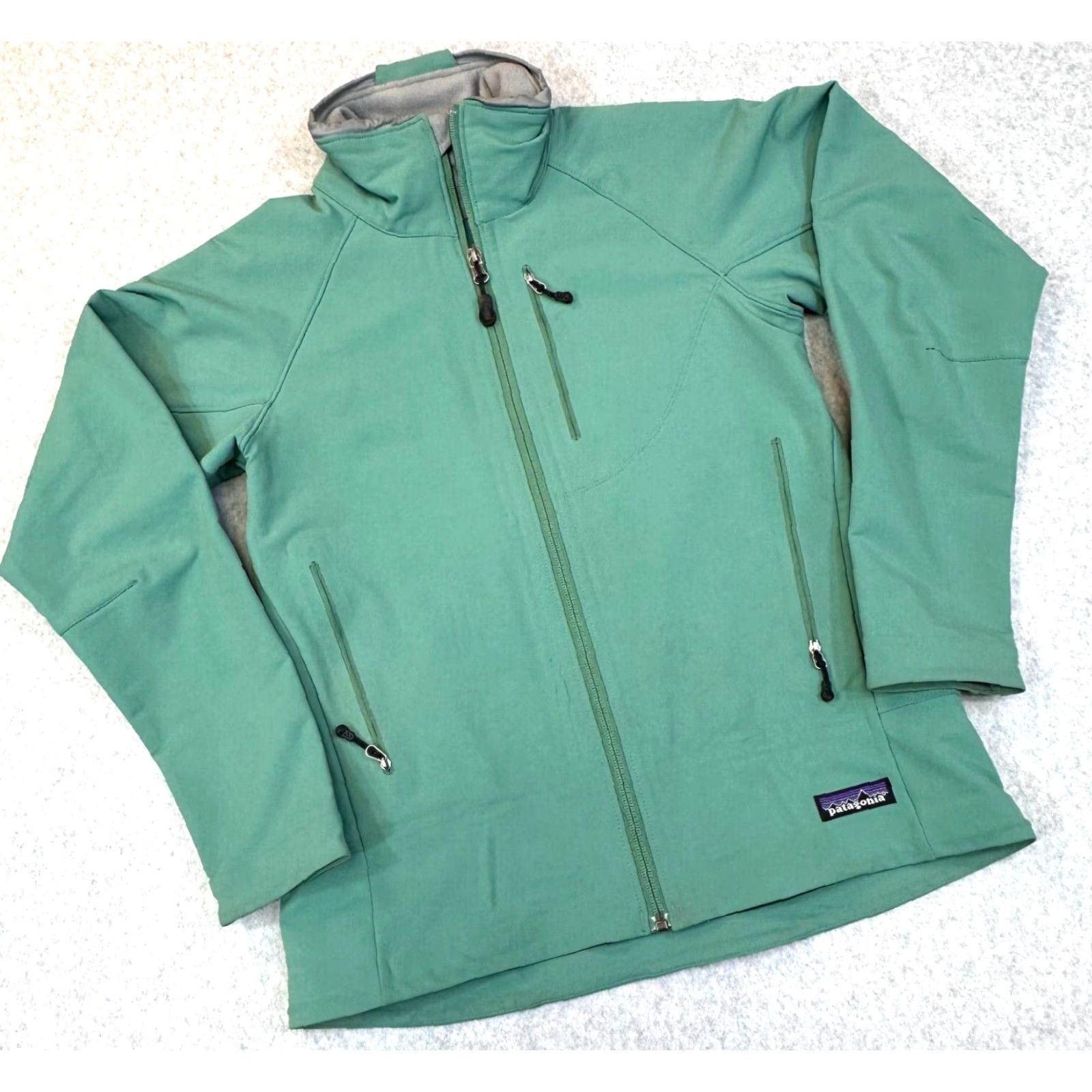 Patagonia Patagonia Womens Jacket XS Green Super Guide Soft Shell Full Zip Hiking 83160 Size XS / US 0-2 / IT 36-38 - 2 Thumbnail