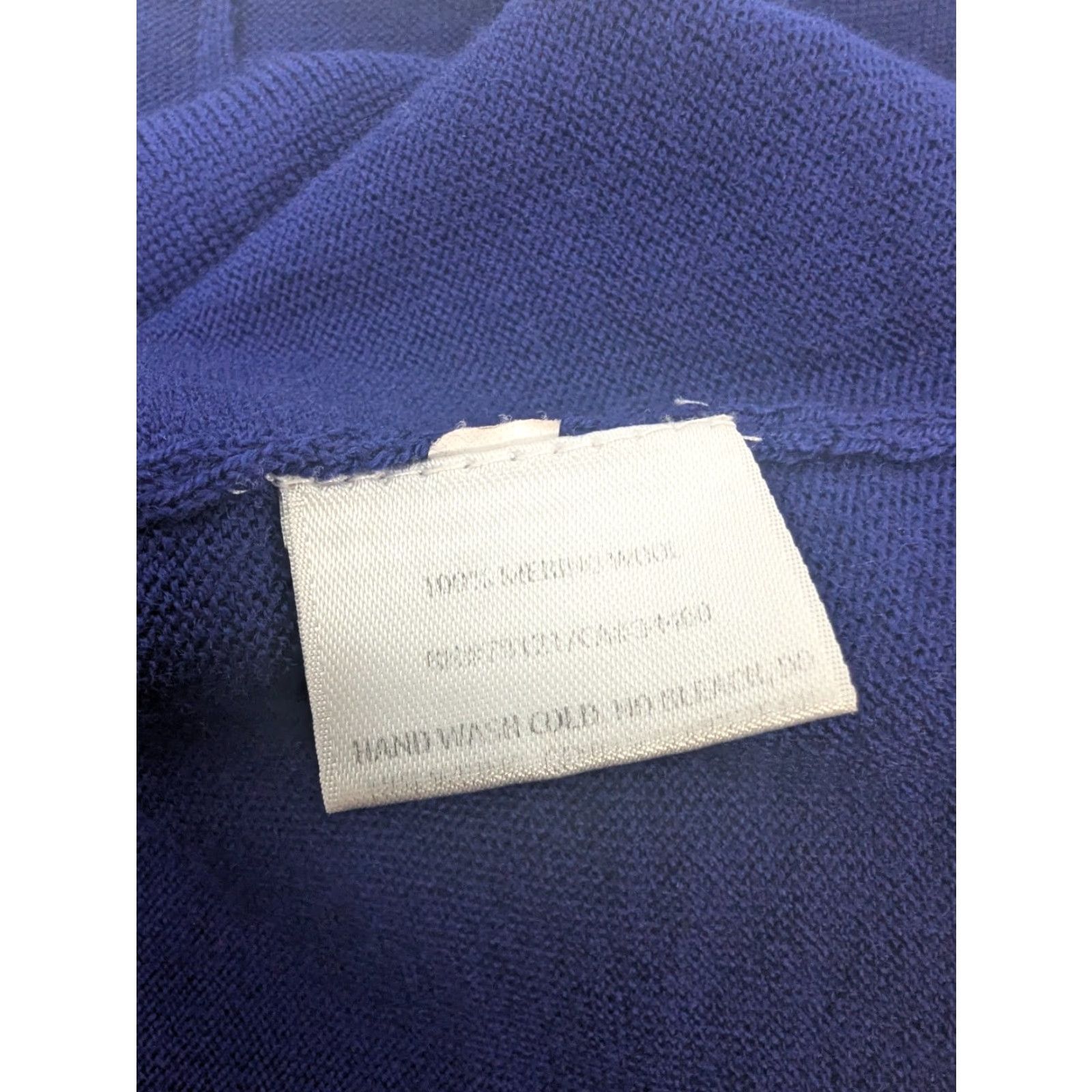Eileen Fisher Eileen Fisher Oversized Sweater Knit Top Wool Blue S V-Neck Pullover Women Knit Top Casual Size S / US 4 / IT 40 - 7 Thumbnail