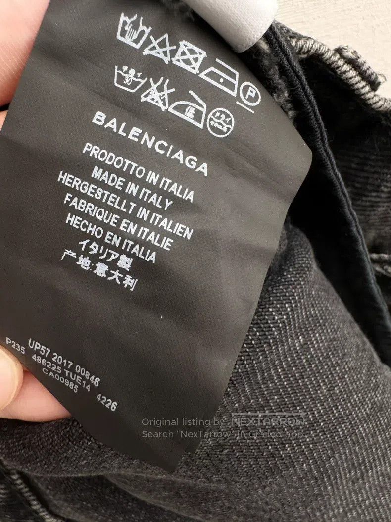 Balenciaga Balenciaga Jeans Size US 30 / EU 46 - 7 Thumbnail