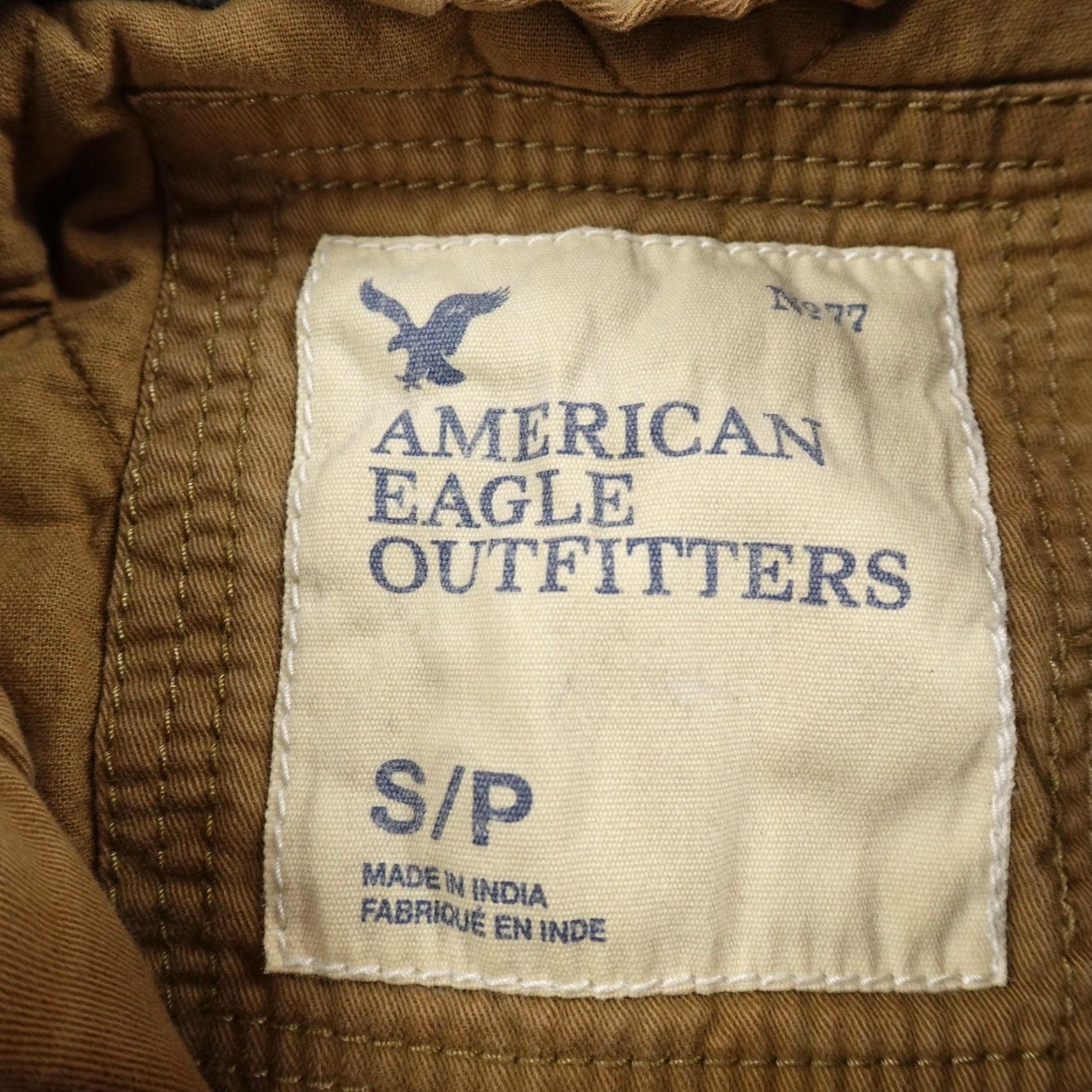 American Eagle Outfitters American Eagle Jacket Mens S Brown Thermal Hool Field Utility Canvas Chore Coat Size US S / EU 44-46 / 1 - 7 Thumbnail