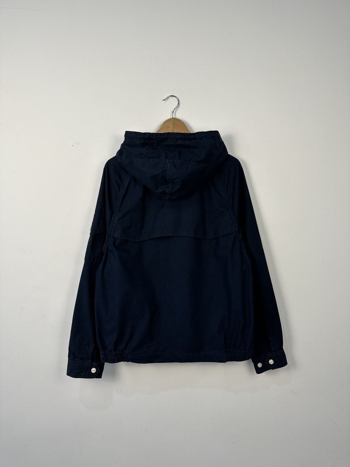 Polo Ralph Lauren Polo Ralph Lauren Hooded Windbreaker Jacket Navy Talon Zip Size US XL / EU 56 / 4 - 16 Thumbnail