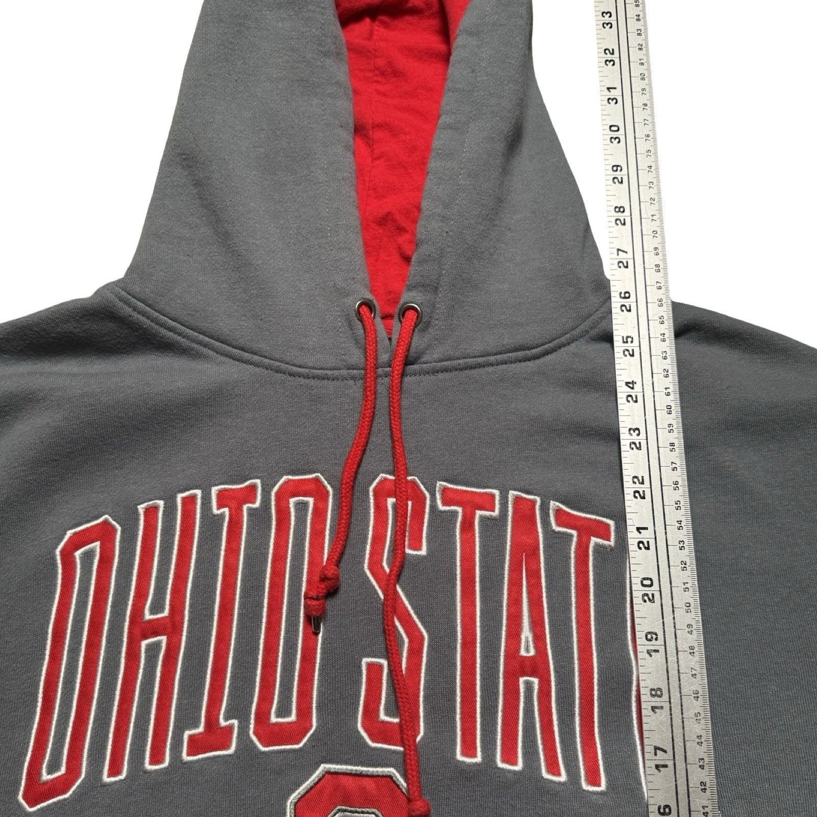 Vintage Vintage Y2K Ohio State Pullover Hoodie Mens XL Grey Size US XL / EU 56 / 4 - 5 Thumbnail