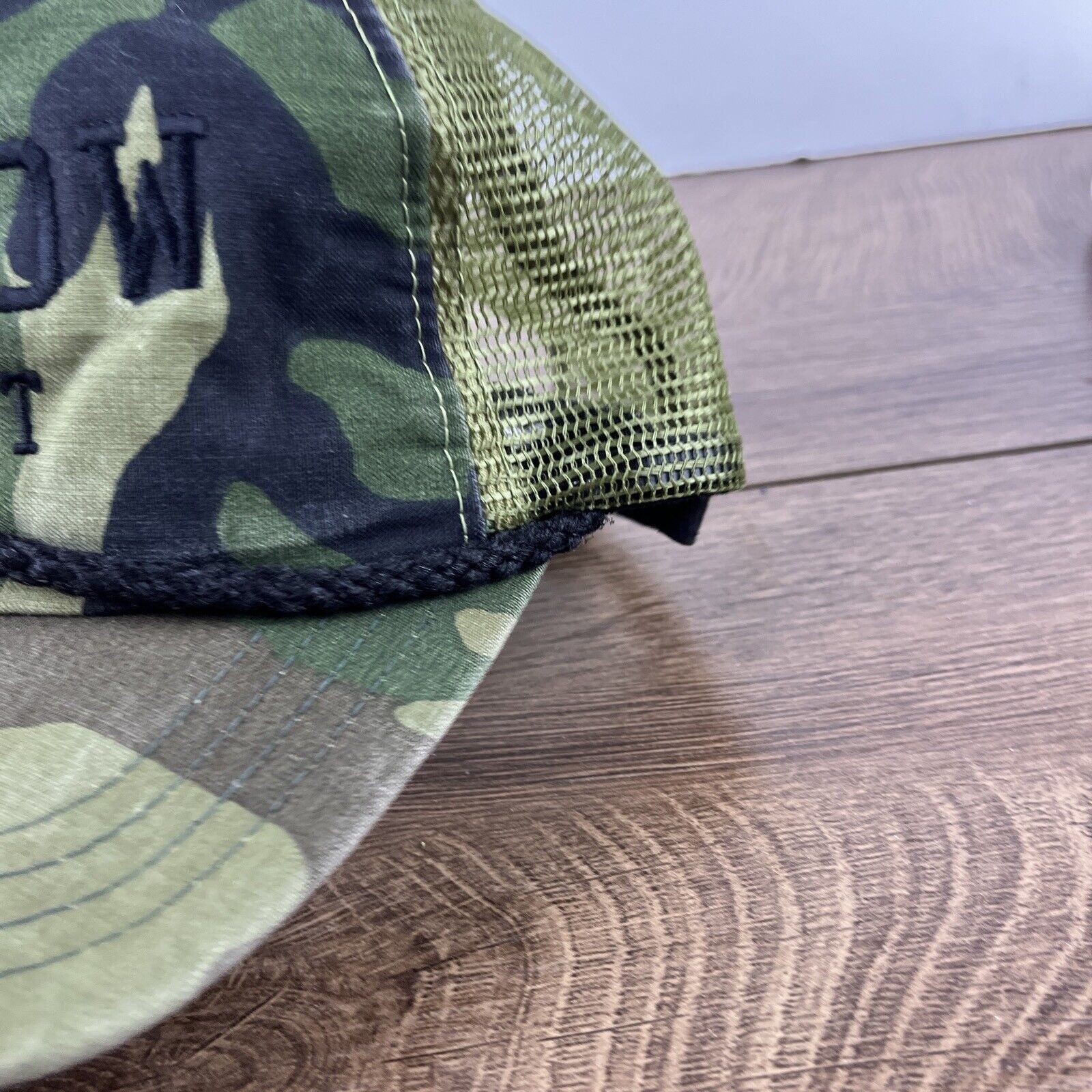Other Yellow Freight Snapback Hat Camo Green Hat Adjustable Green Size ONE SIZE - 8 Thumbnail