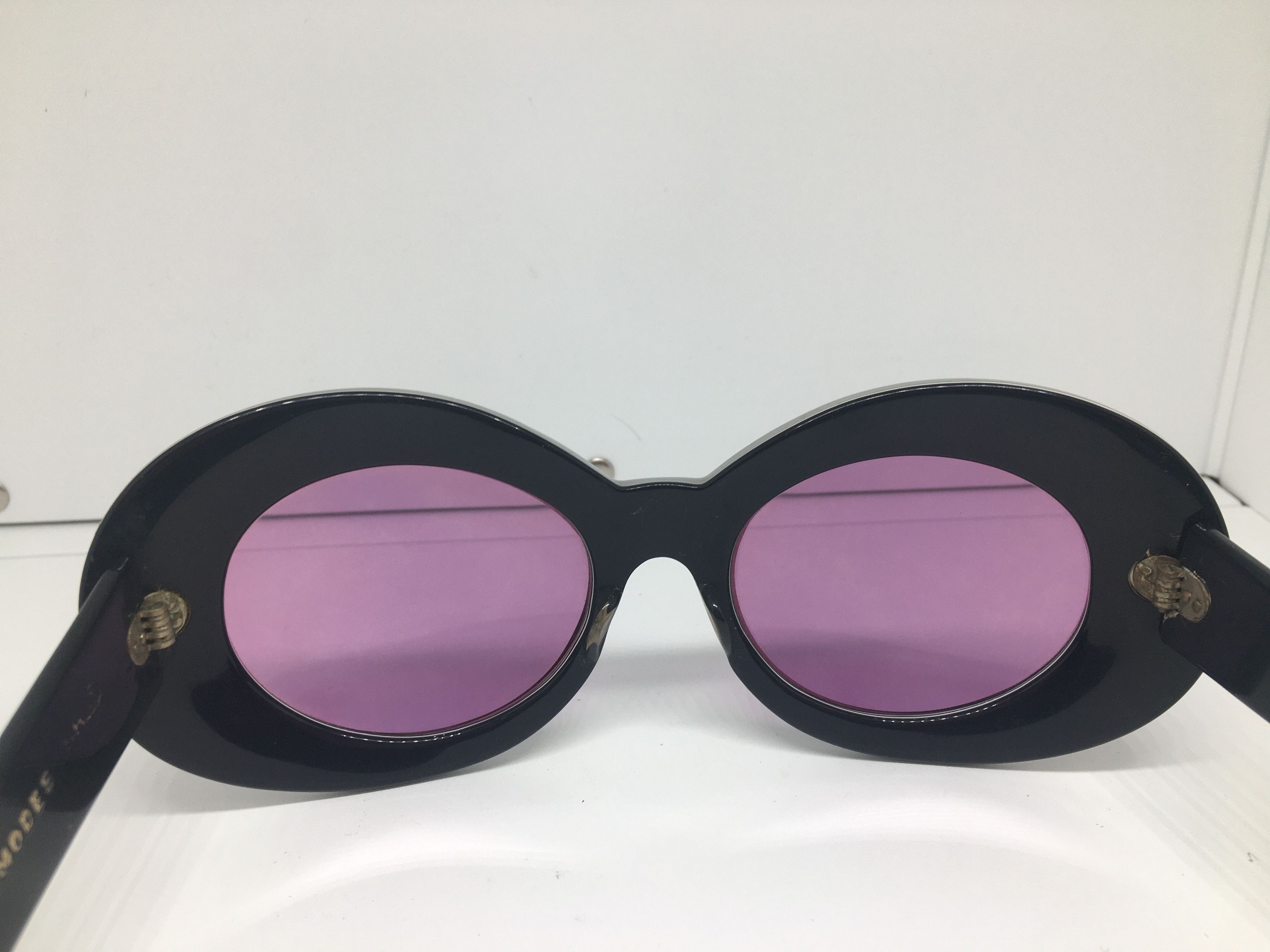 Vintage Vintage SUNMODES Oversize Oval Sunglasses Frame Size ONE SIZE - 4 Thumbnail