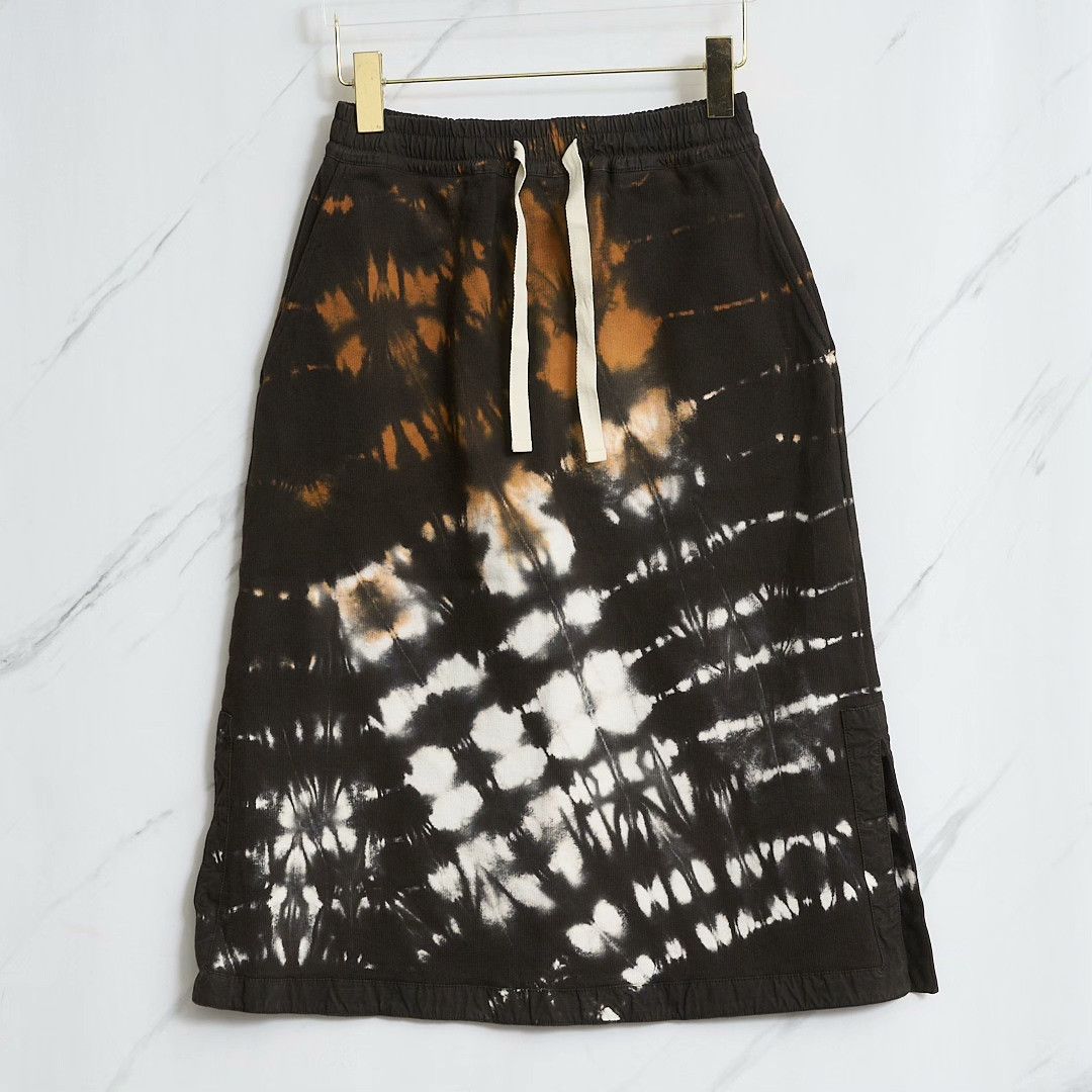 Jil Sander Jil Sander Women's Tie-Dye Drawstring Skirt Size 22" - 1 Thumbnail