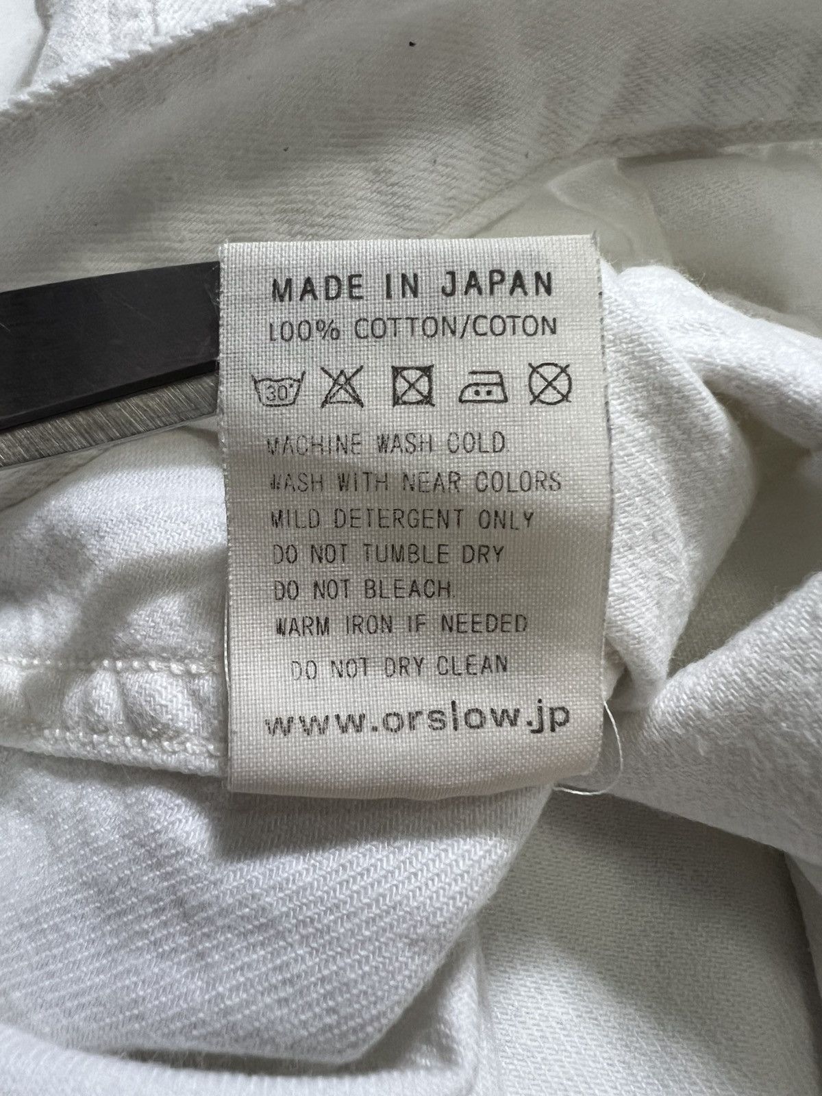 Orslow Orslow - Type 2 Soft Denim White Trucker Jacket Size US S / EU 44-46 / 1 - 13 Thumbnail