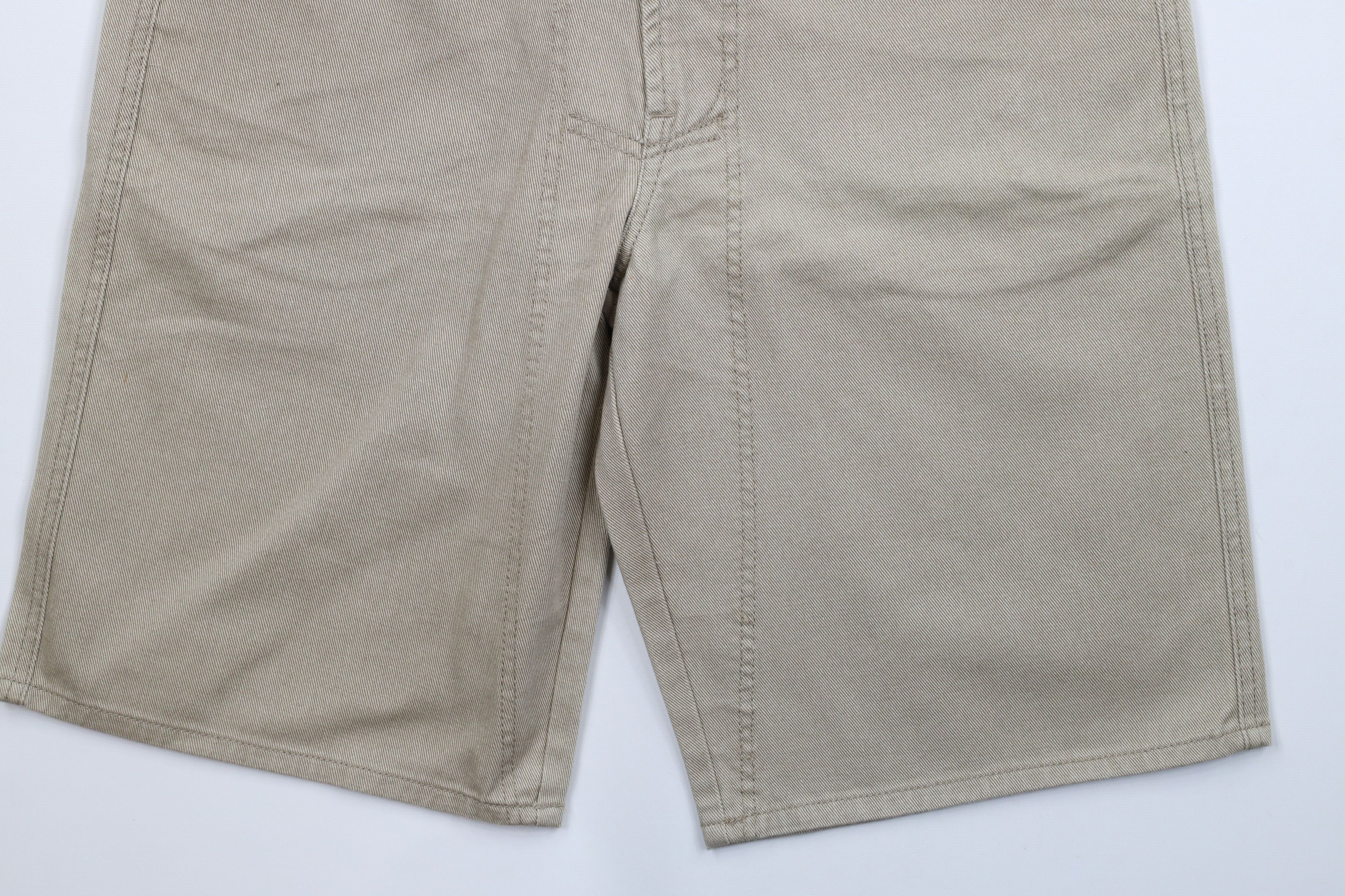Marithe + Francois Girbaud × Vintage NOS Vintage 90s Marithe Francois Girbaud Denim Jean Short Size US 32 / EU 48 - 4 Thumbnail