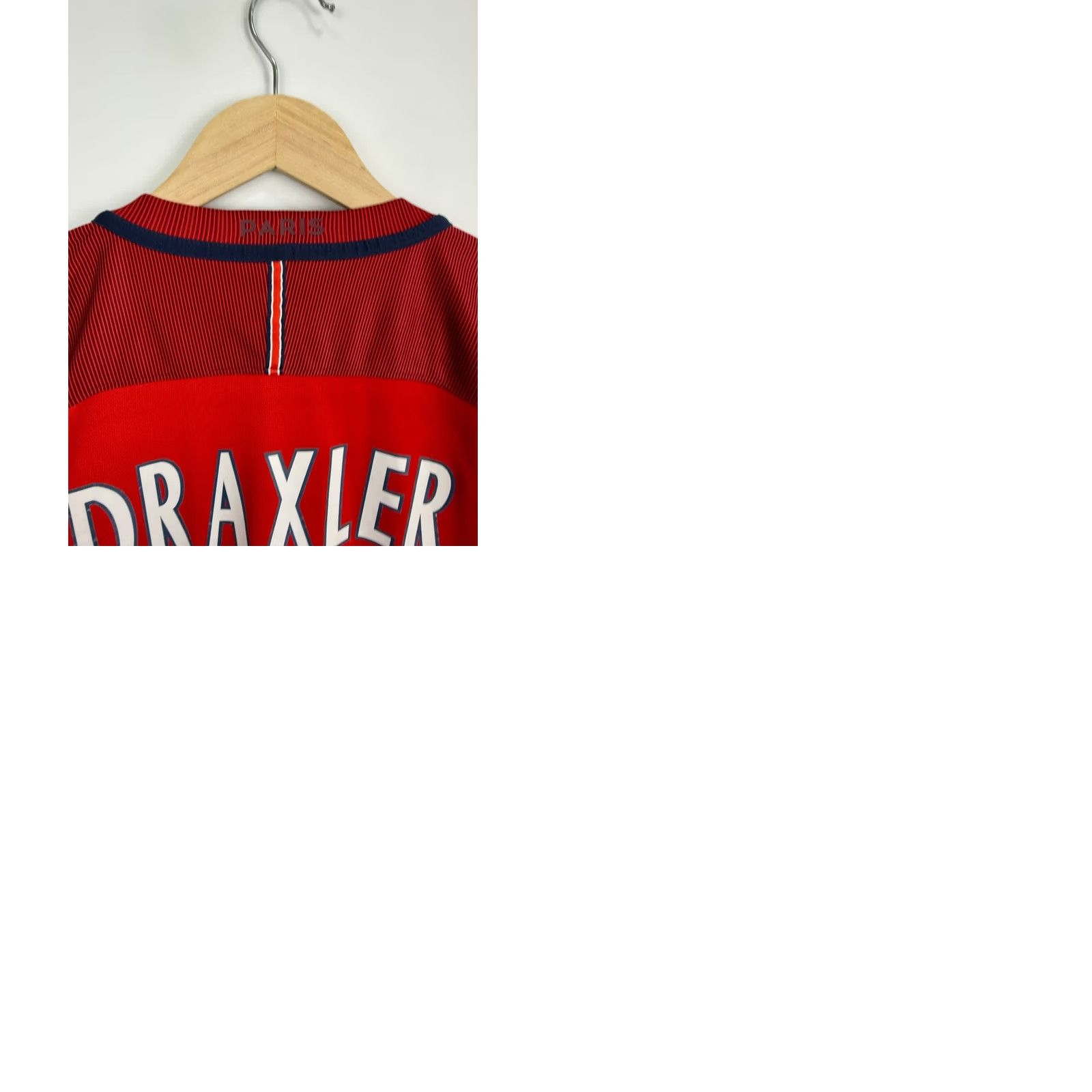 Nike Nike Draxler PSG Paris Saint Germain 2016 Soccer Jersey T-Shirt L Red Mens Size US L / EU 52-54 / 3 - 9 Thumbnail