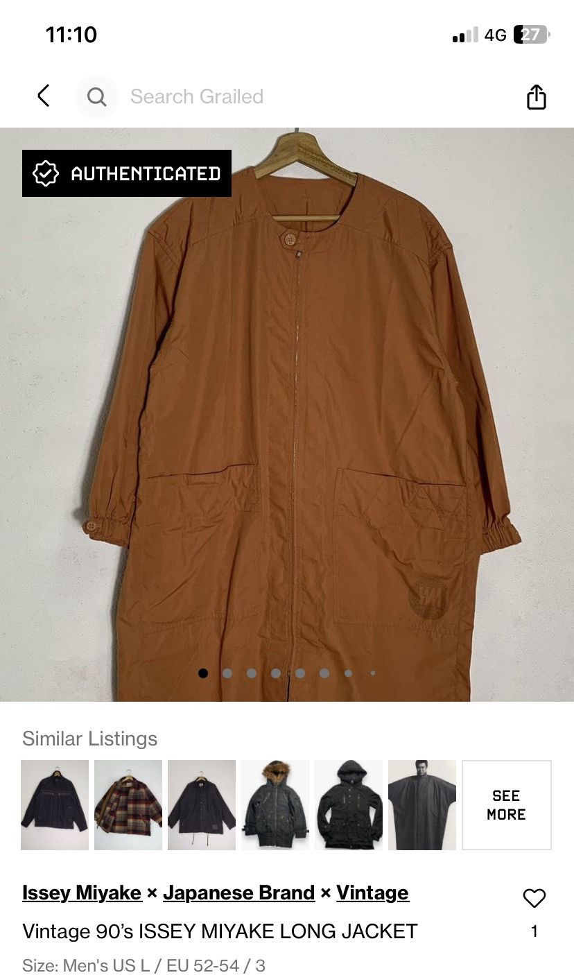 Issey Miyake Issey miyake JACKET(Vintage 90’s IM STUDIOS) Size US L / EU 52-54 / 3 - 18 Thumbnail