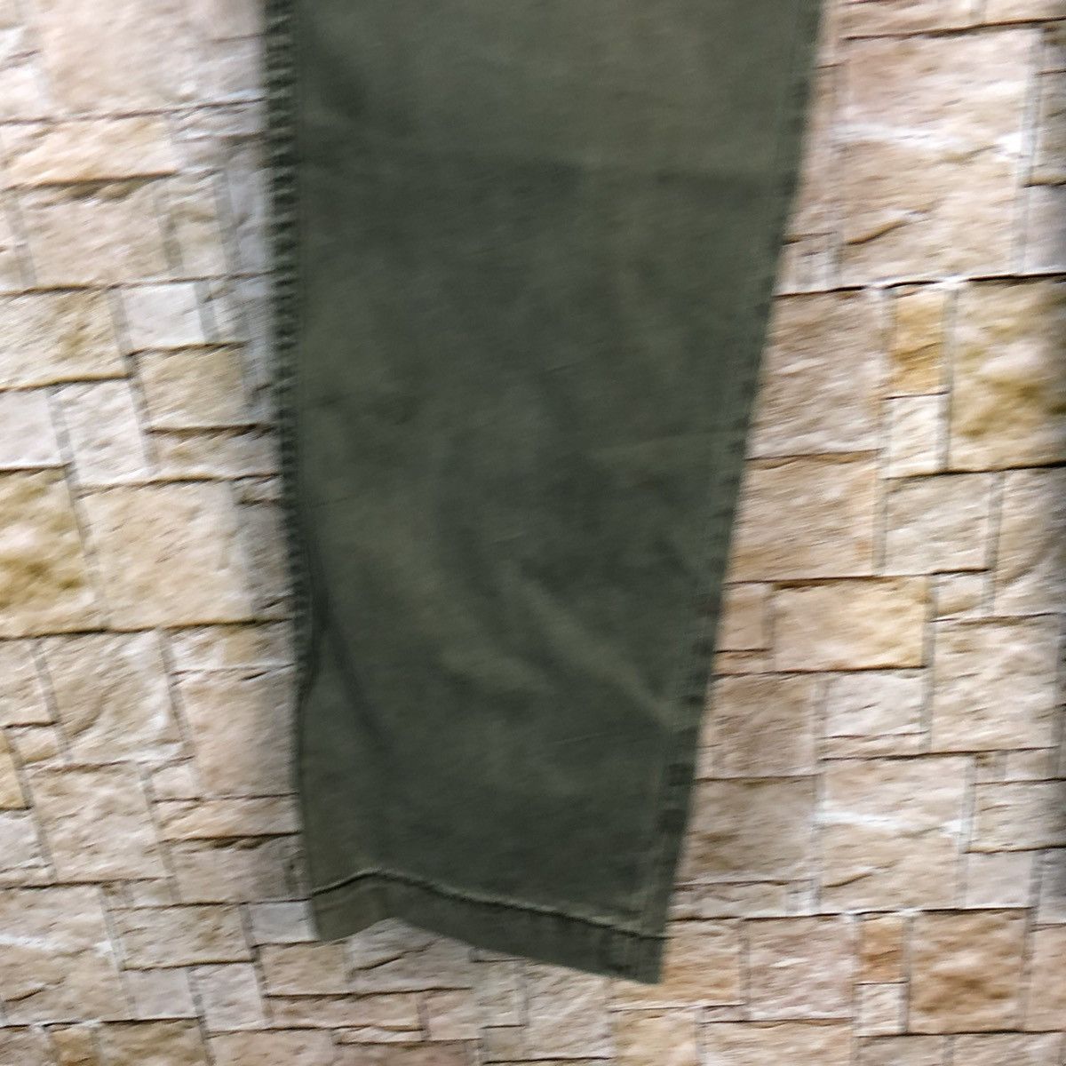 Faded Glory Uniqlo Green Cargo utility japan Multipocket Pants #A448 Size US 29 - 11 Thumbnail