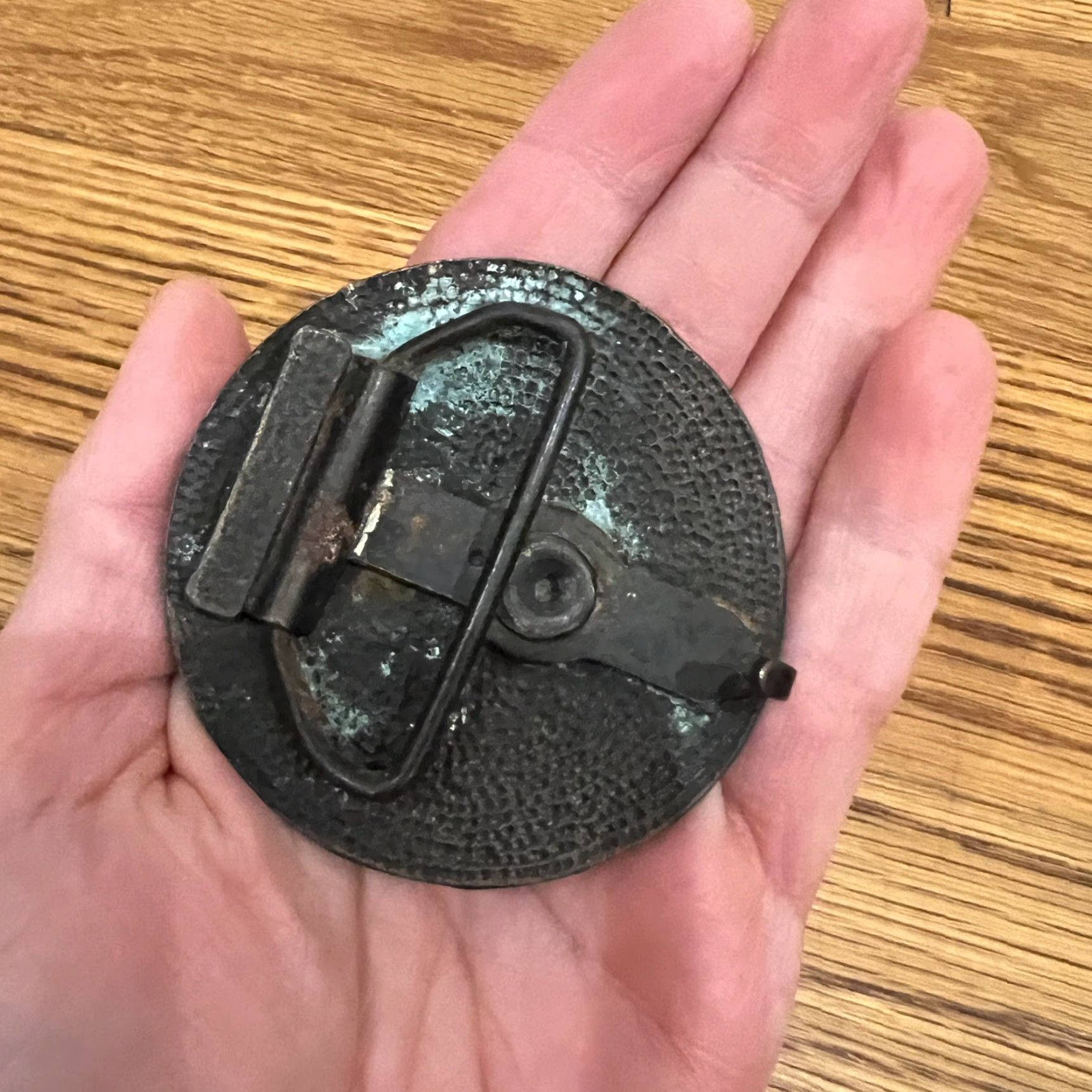 Vintage VINTAGE Mickey Mouse Belt Buckle 1937 BRASS PLATED Classic Movies, TV, & Cartoons Unisex Adults Belt Buckle 1.80" Width 2.50"(w) x 2.50"(h) Size ONE SIZE - 6 Thumbnail