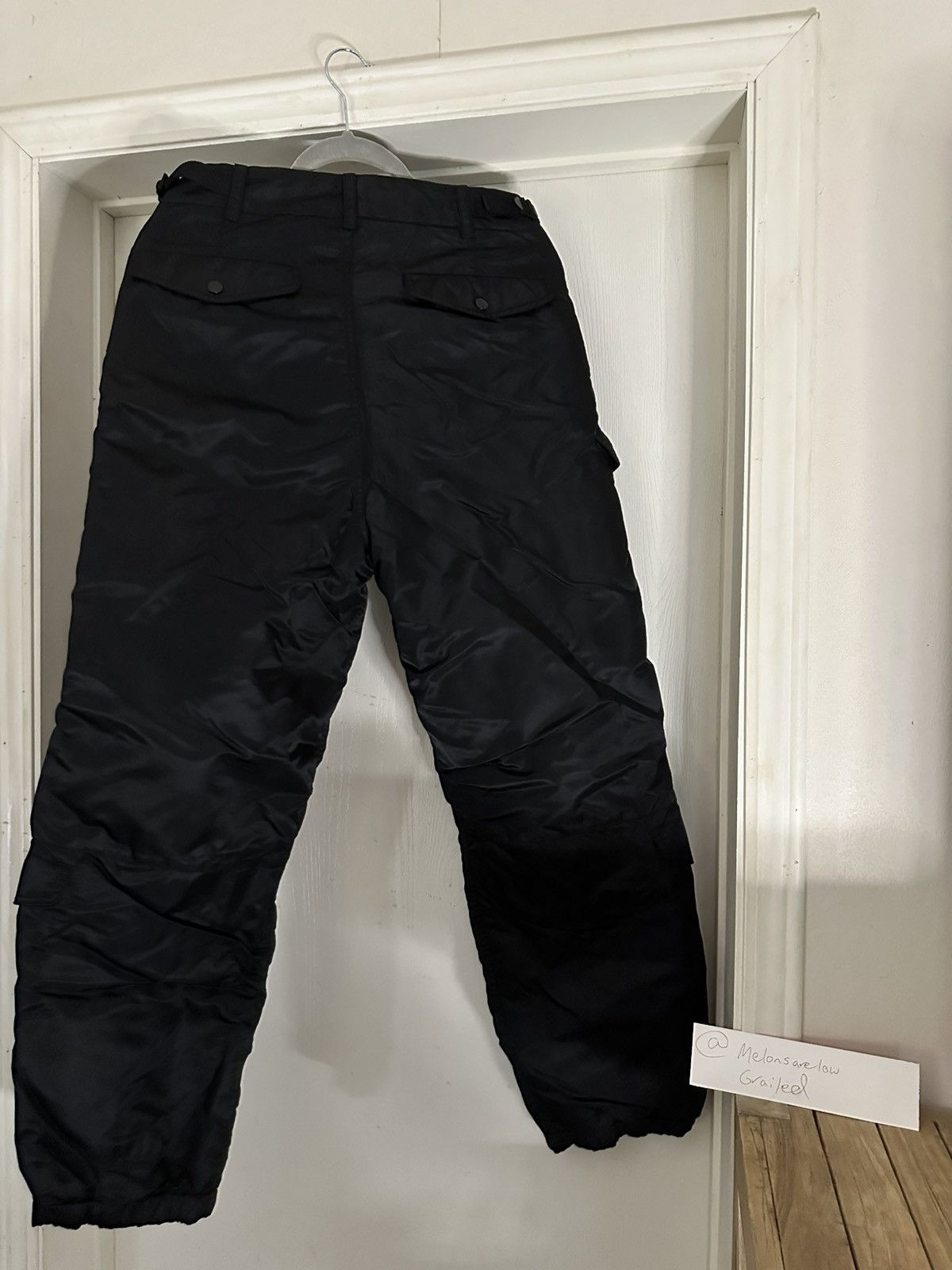 Supreme Supreme Nylon Flight Pants - Black S Size US 30 / EU 46 - 2 Thumbnail